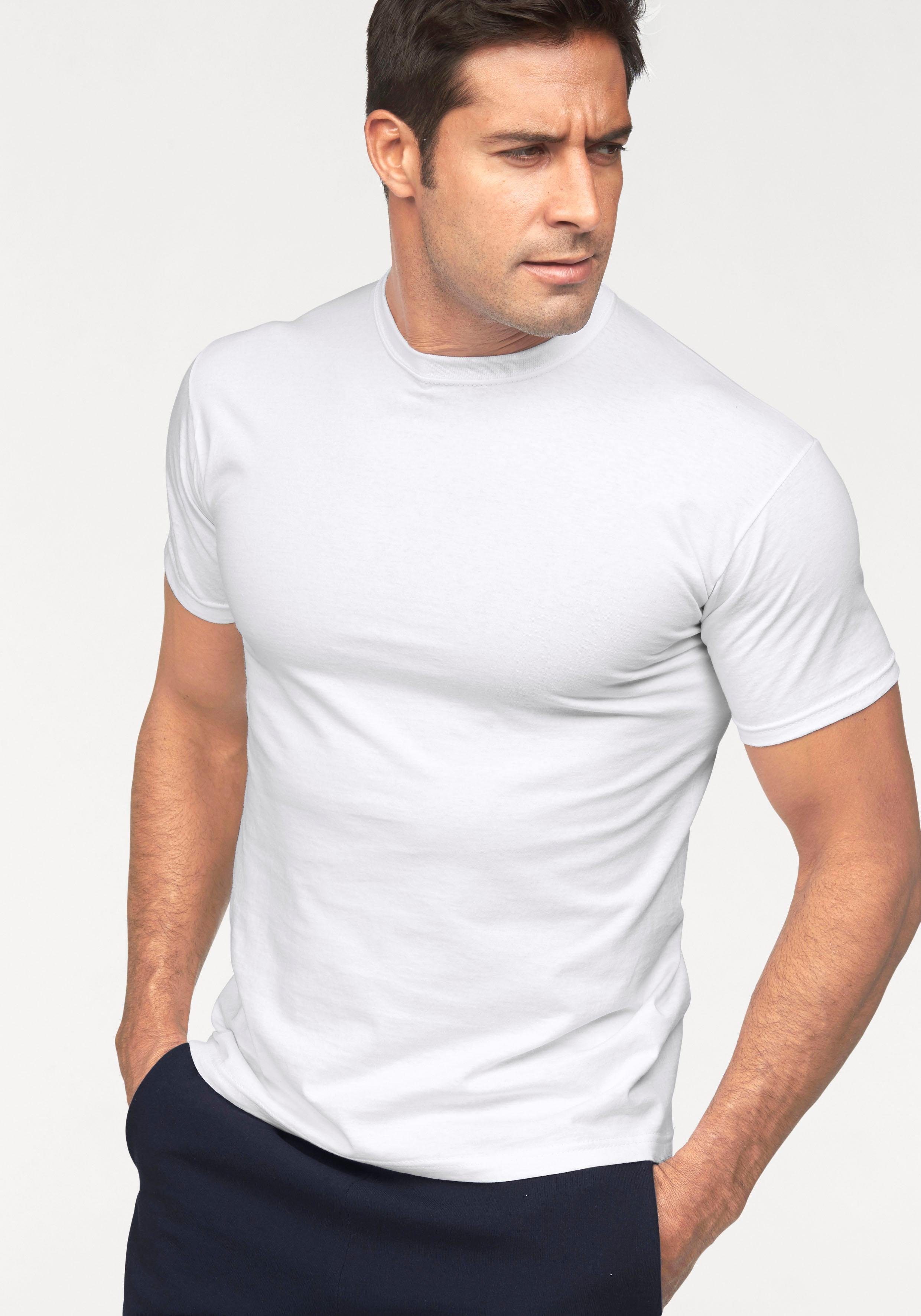Fruit of the Loom T-Shirt (Packung, 2-tlg) aus reiner Baumwolle