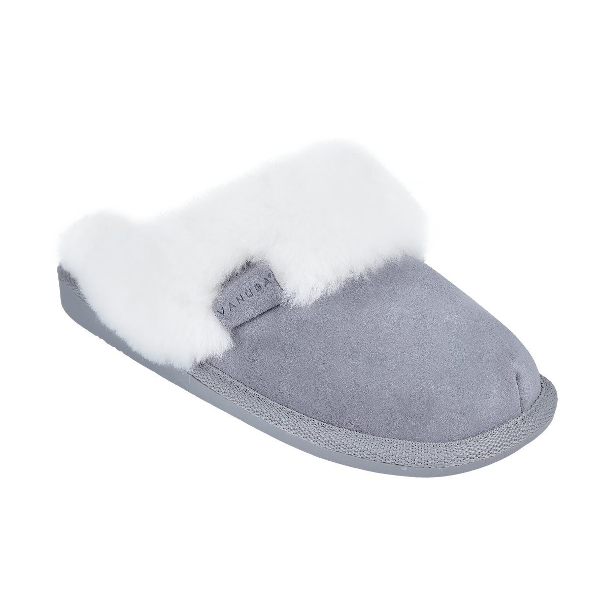 Vanuba CASHMERE I Damen Hausschuh Echtleder Hüttenschuhe/Winter-Hausschuhe/Gefüttert