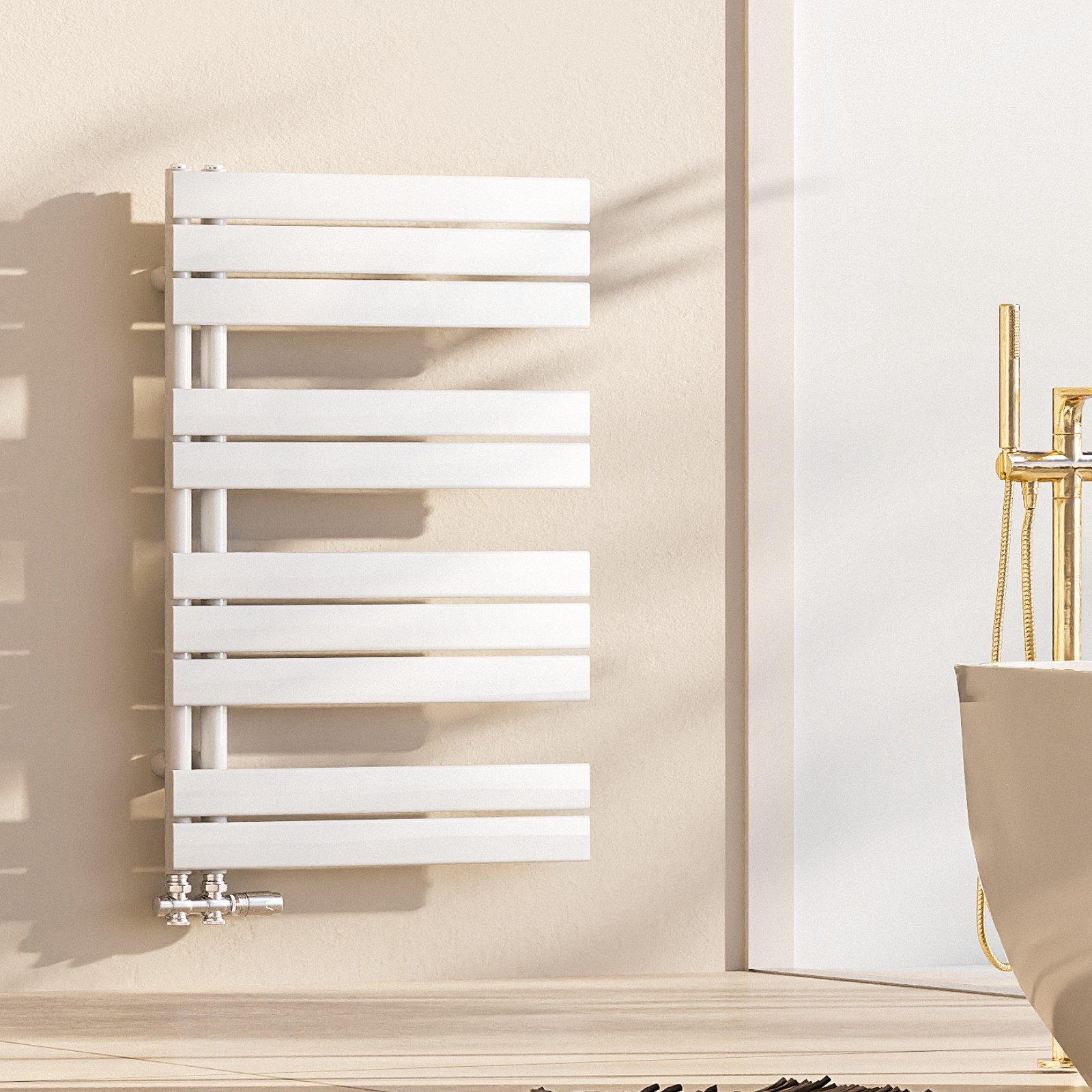 MEYKOERS Badheizkörper Design Handtuchwärmer Badezimmer Heizkörper günstig online kaufen