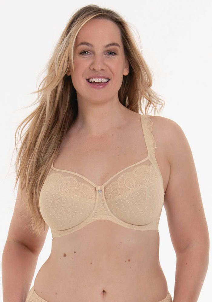 Rosa Faia Bügel-BH "Selma", mit Spitze, für große Cups, feminin, verstellba günstig online kaufen