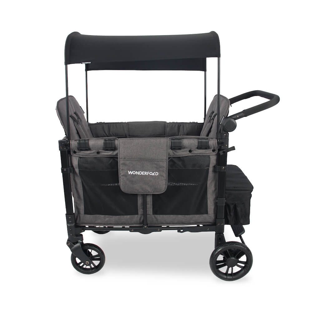 Wonderfold Bollerwagen W2 Elite Kinderwagen für 2 Kinder / Bollerwagen