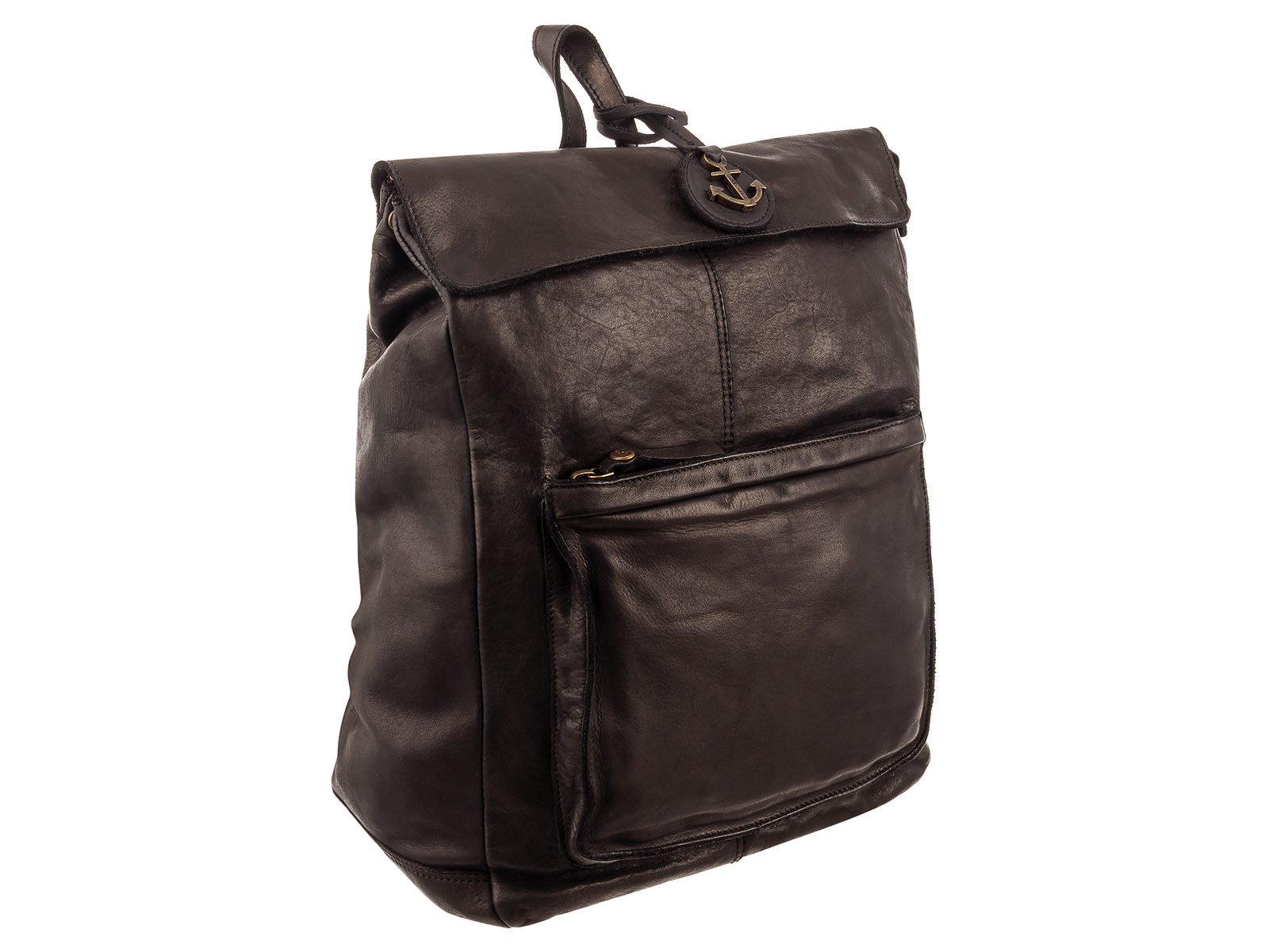 HARBOUR 2nd Notebookrucksack UP.13600 backpack sytel up Dakota Leder (Stück, 1-tlg., 1), Leder