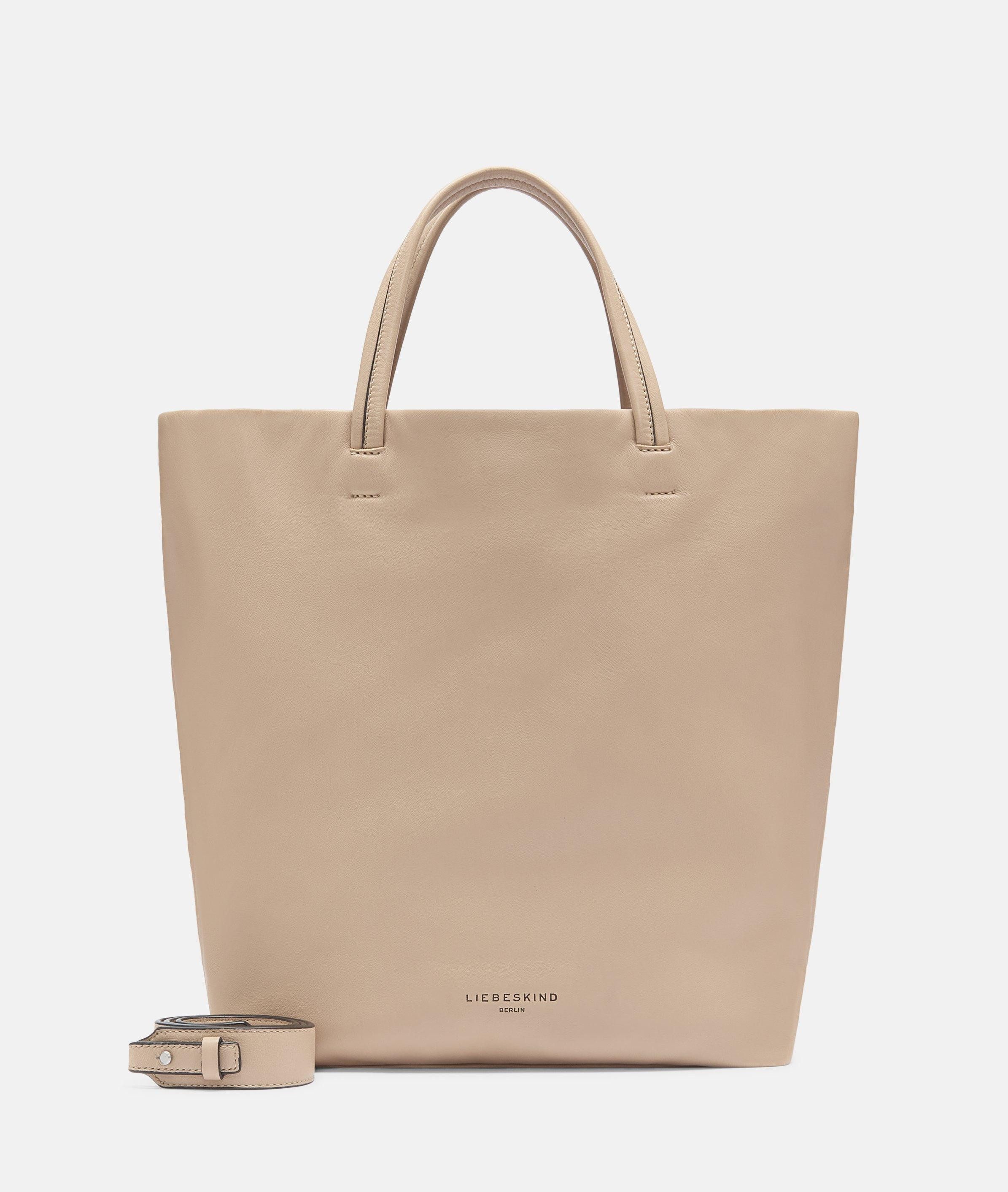 Liebeskind Berlin Handtasche Tote, Geräumiger Shopper aus weichem Schafsleder