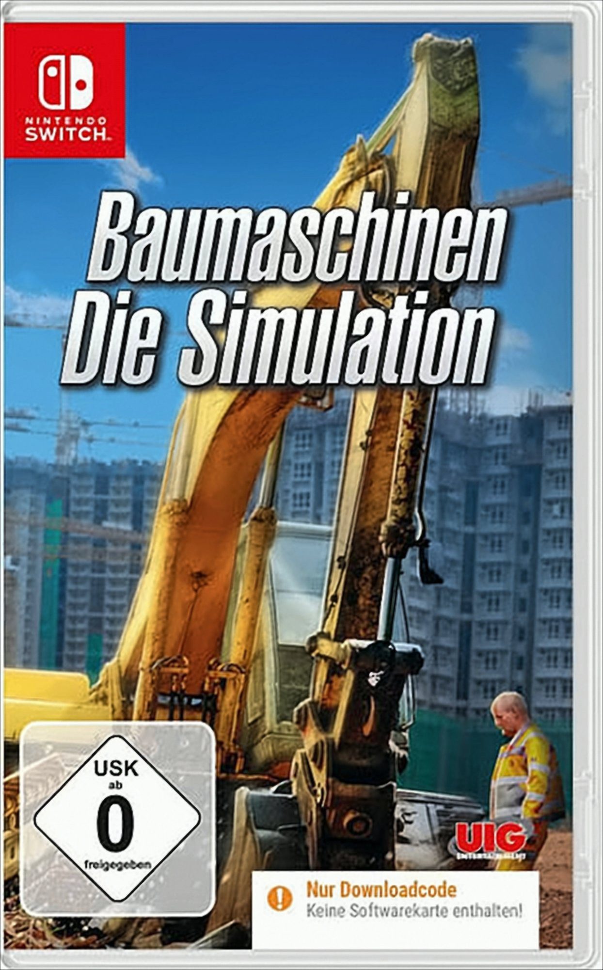 Baumaschinen SWITCH Die Simulation CIAB Code in a Box, Nintendo Switch