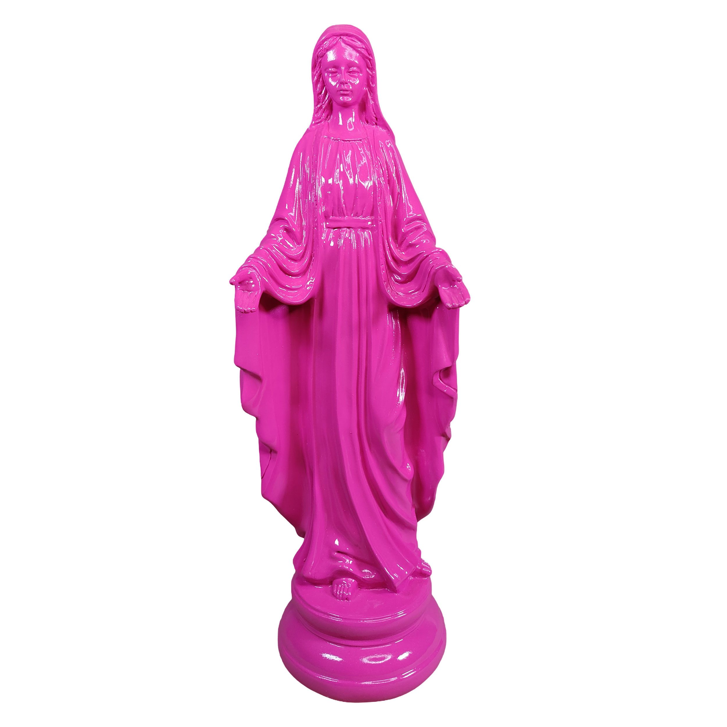 colourliving Dekofigur Madonna Figur & Marienfigur modern - Mutter Gottes Deko (1 St), erhältlich in Gold, Magenta oder Jade für individuelle Wohnstile