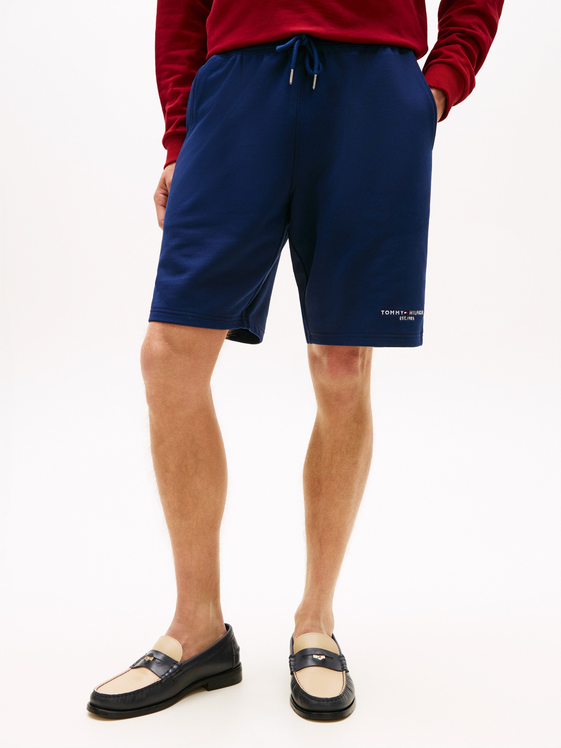 Tommy Hilfiger Sweatshorts TOMMY LOGO Regular fit mit elastischem Bund