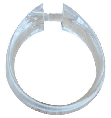 rewagi Duschvorhang Duschvorhangring oval - Größe: Innenmaß Ø 45 mm Farbe: glasklar Material: Kunststoff, Verkaufseinheit: 10, 30, 50, 100 Stück