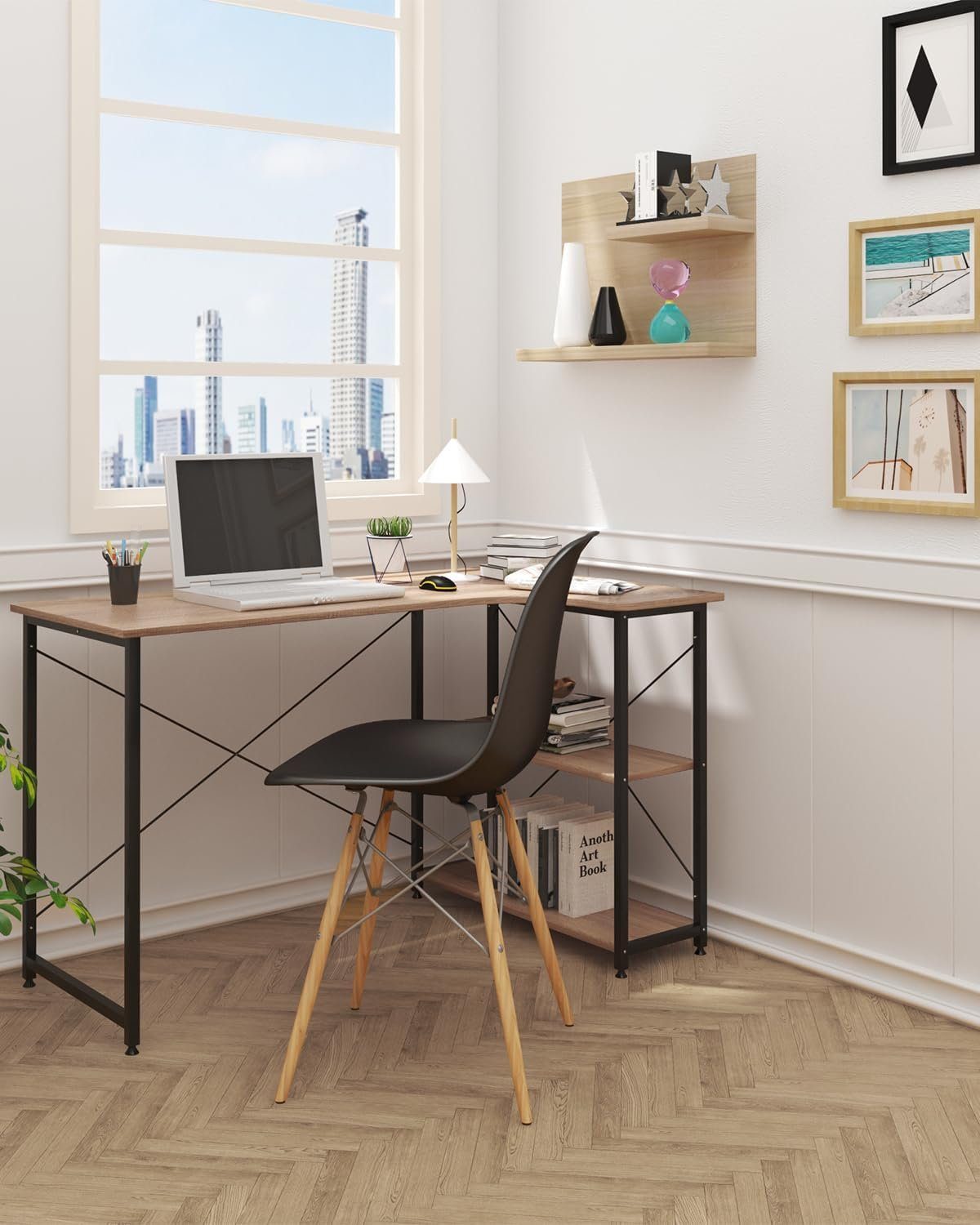 Woltu Schreibtisch (1-St), aus Holz und günstig online kaufen