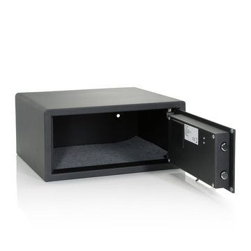 hjh OFFICE Möbeltresor Tresor SAFE COMPACT I Stahl, 25,5L mit LED Display