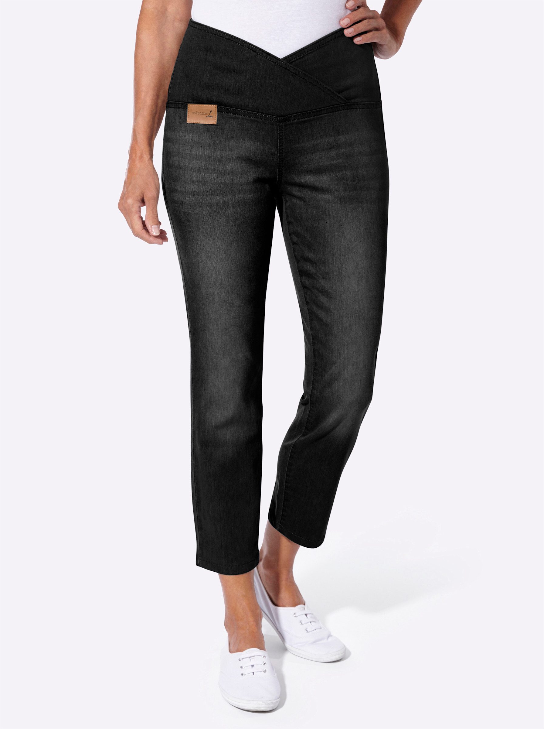 Witt Jeansshorts 7/8-Jeans komfortabel