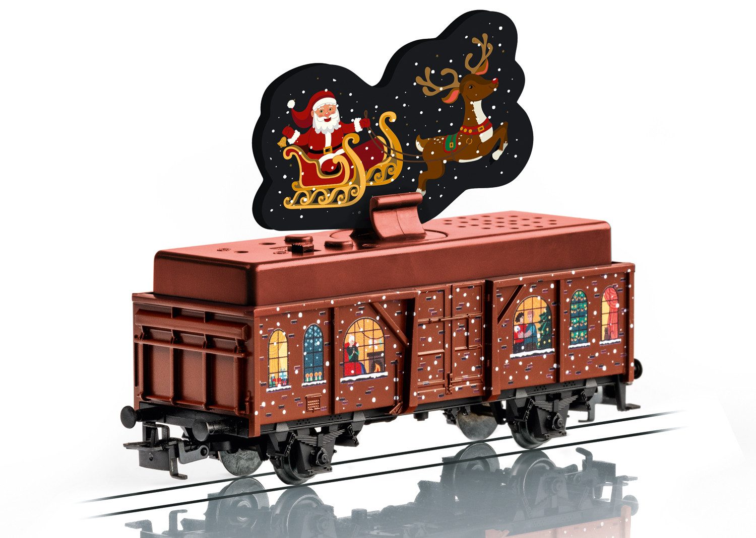 Märklin Güterwagen Märklin Start up - Weihnachtswagen - 44224, Spur H0, mit Sound
