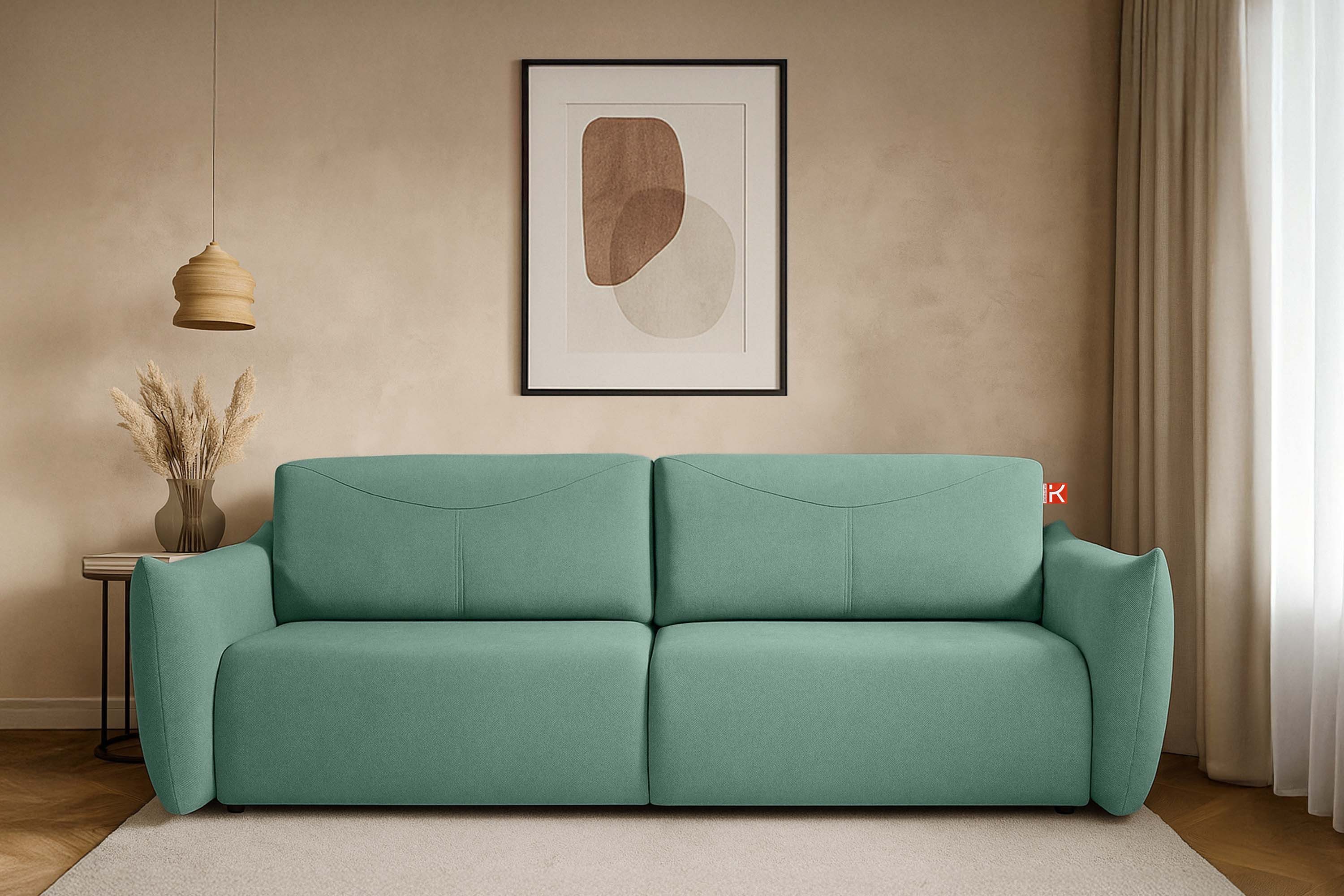 KONSIMO® 3-Sitzer LAVIS Schlafsofa, mit Wellenfedern, günstig online kaufen