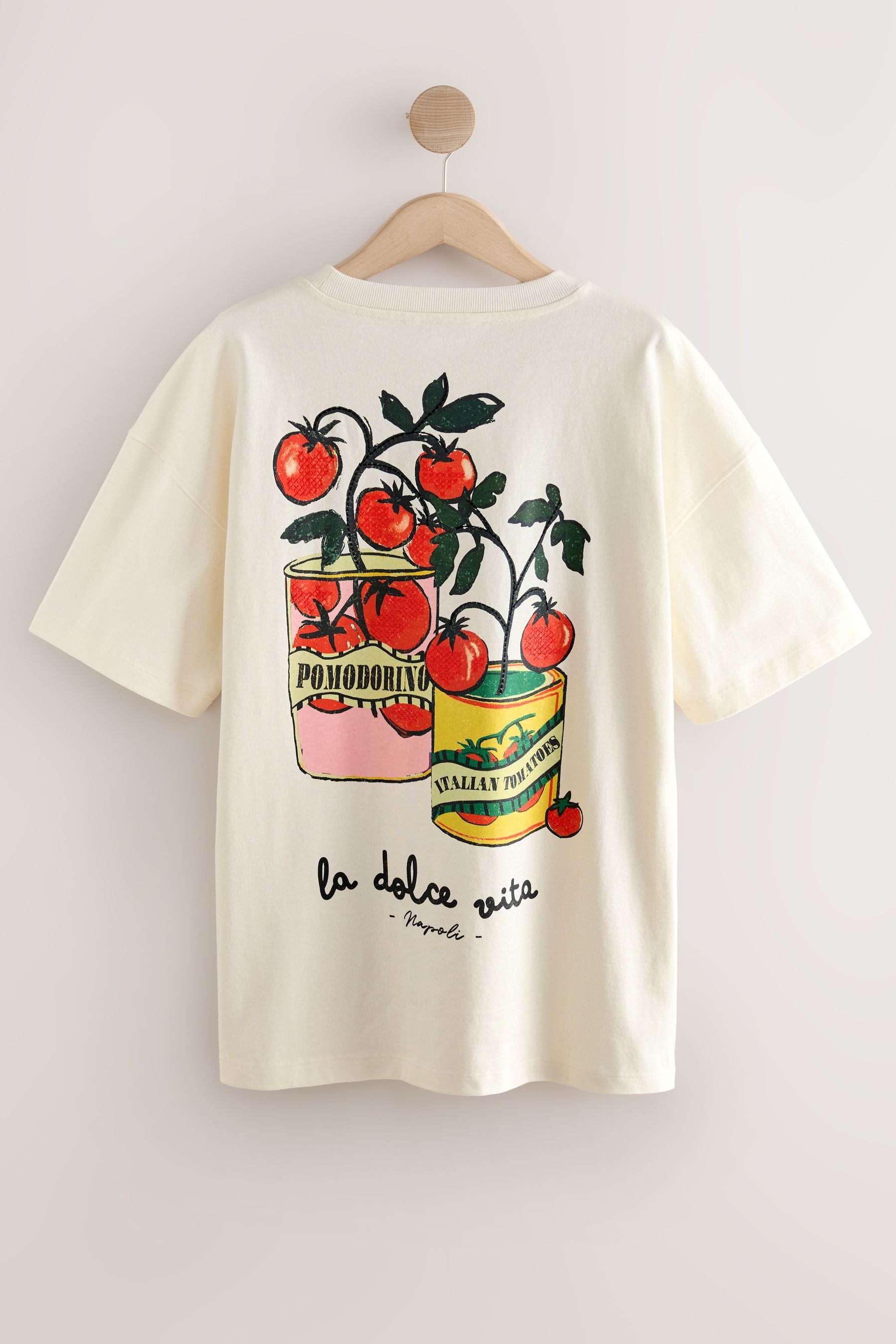 Next Strandshirt Strand-T-Shirt mit Grafik-Print (1-tlg) günstig online kaufen