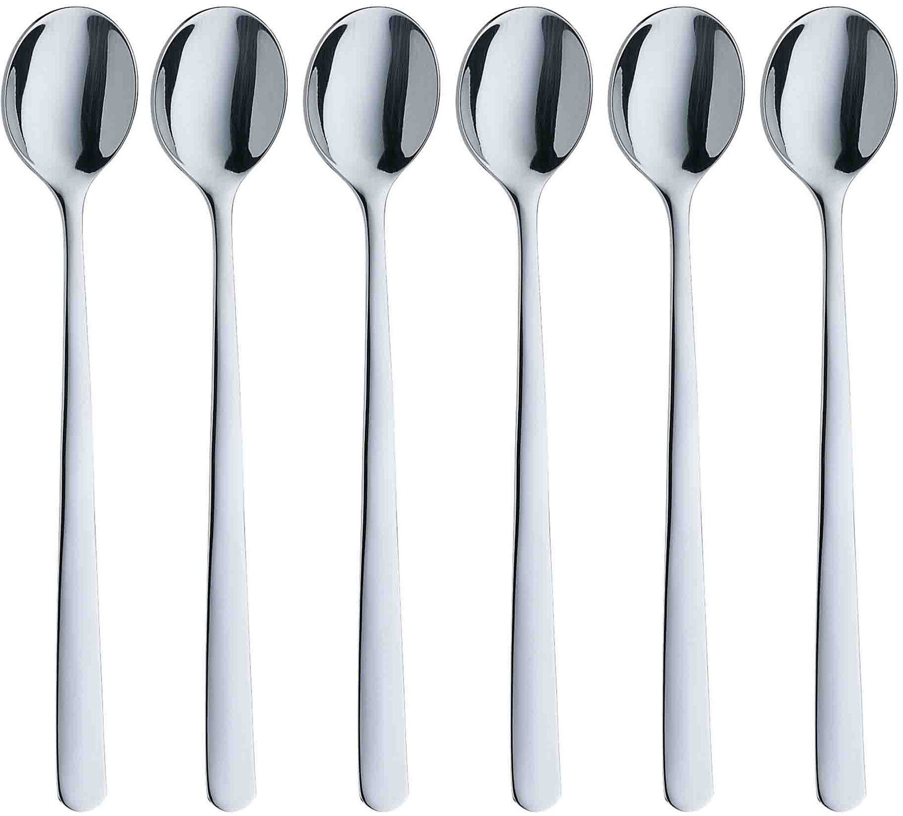 WMF Gläser-Set Clever&More, 12-tlg., Cromargan® Edelstahl Rostfrei 18/10, Glas, Glas stapelbar, 12-teilig