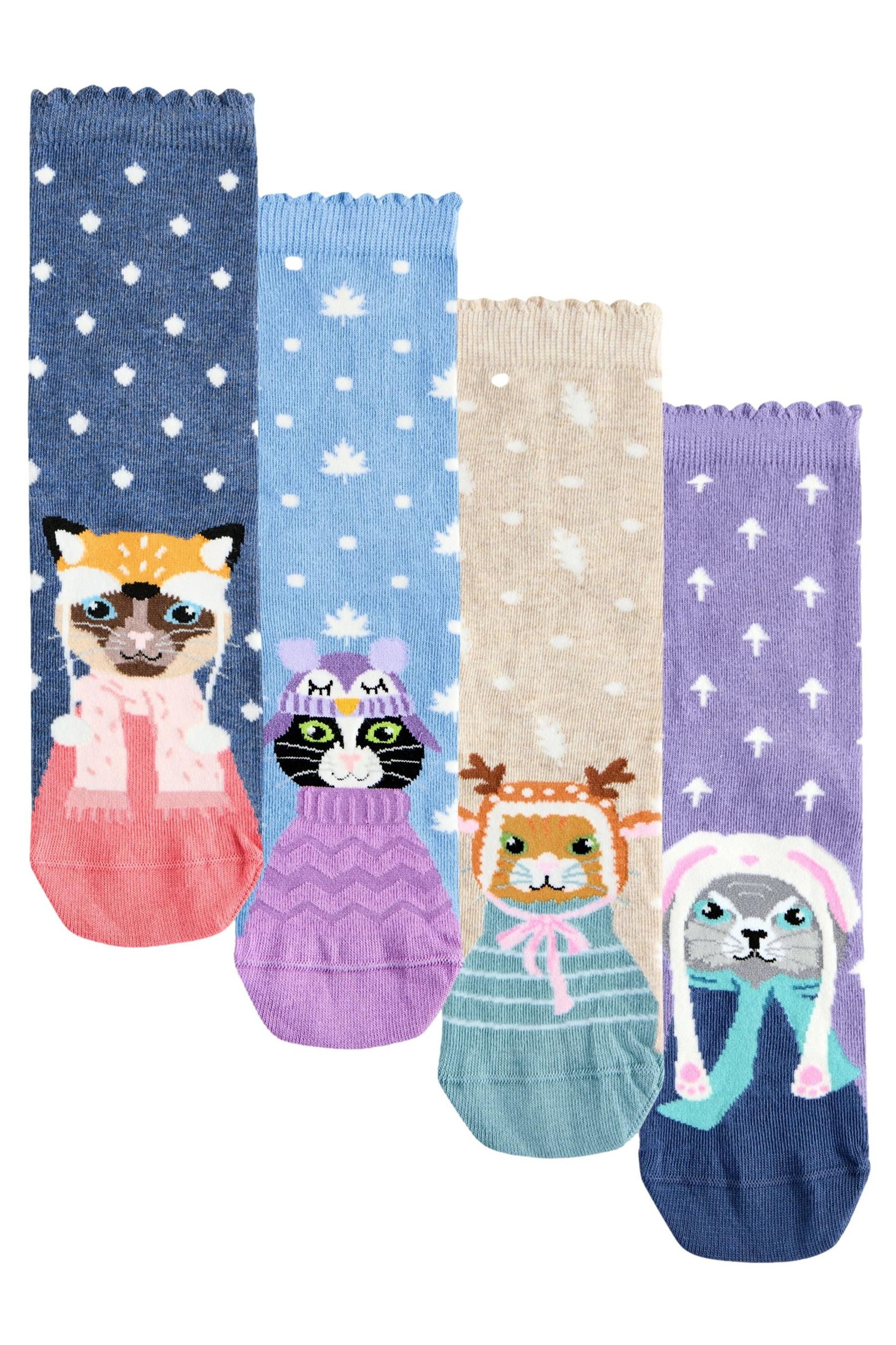 Kurzsocken Knöchelhohe Socken, 4er-Pack