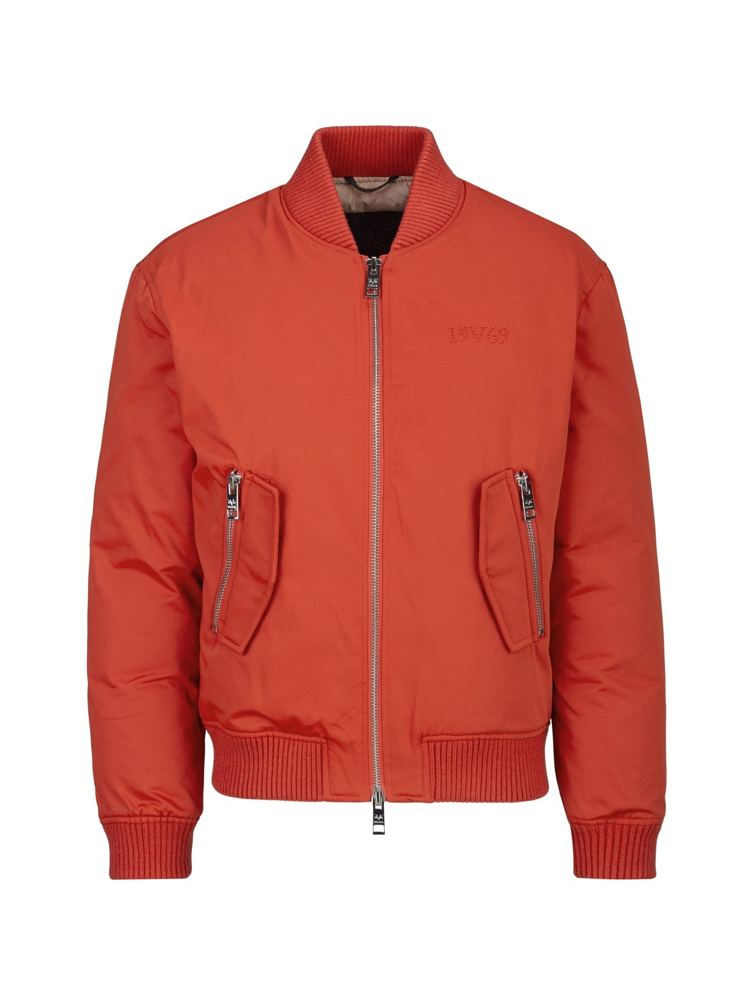 19V69 ITALIA Bomberjacke Camillo Street Herren Bomberjacke Stehkragen Reißverschluss