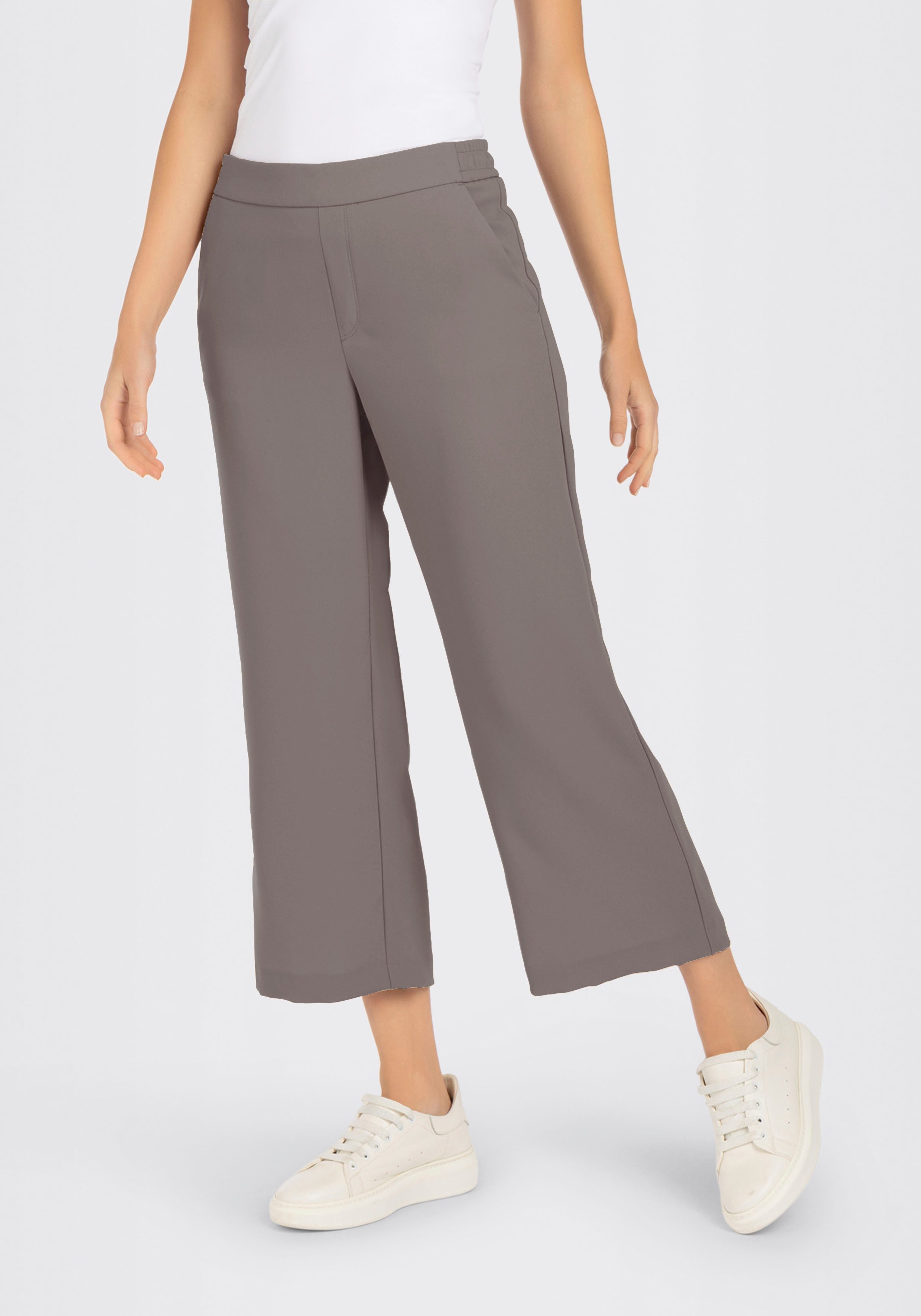 MAC 7/8-Hose CHIARA cropped Modern und weit geschnitten günstig online kaufen