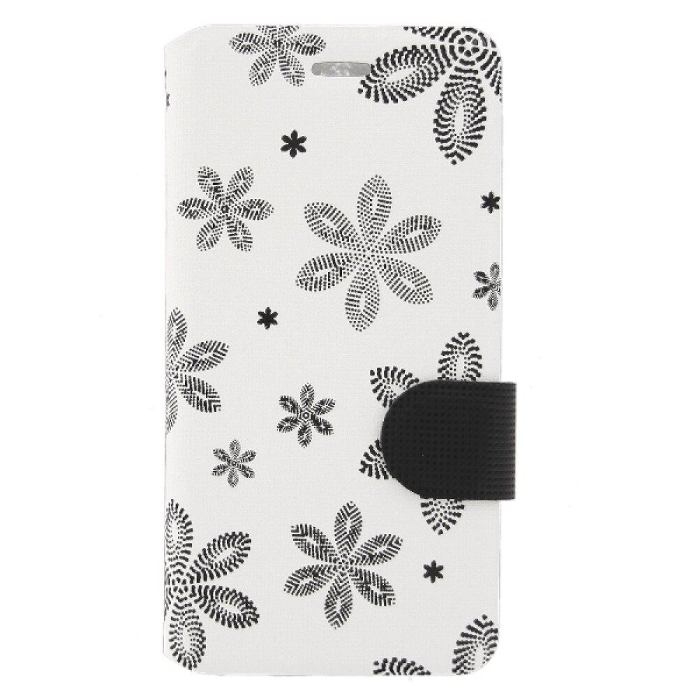 Handytasche Book Case Handyhülle für iPhone 6 Weiß Schutz Tasche (Book Cover)