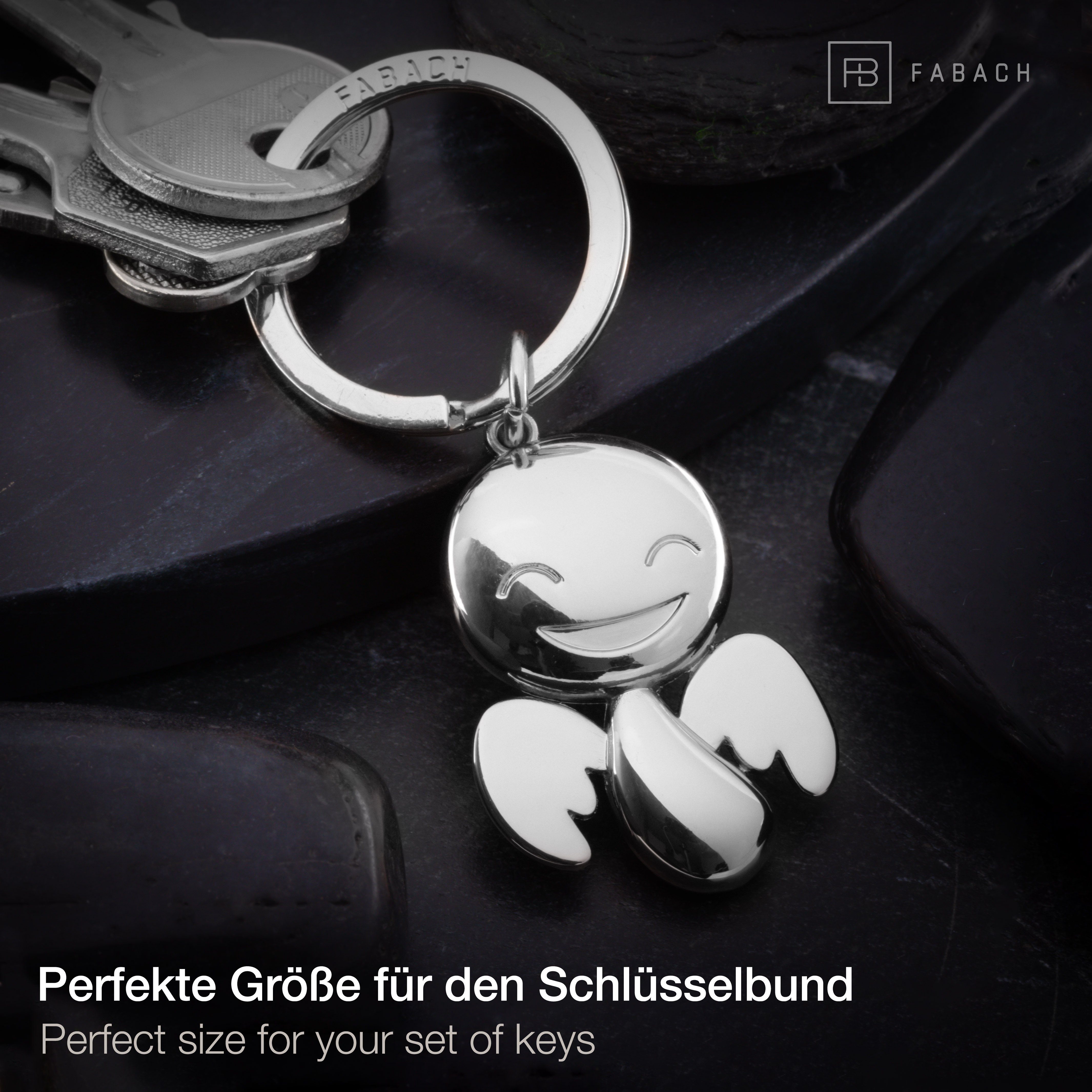 FABACH Schlüsselanhänger Schutzengel Happy - Glücksbringer Geschenk zum Führerschein – Bild 4 von 5