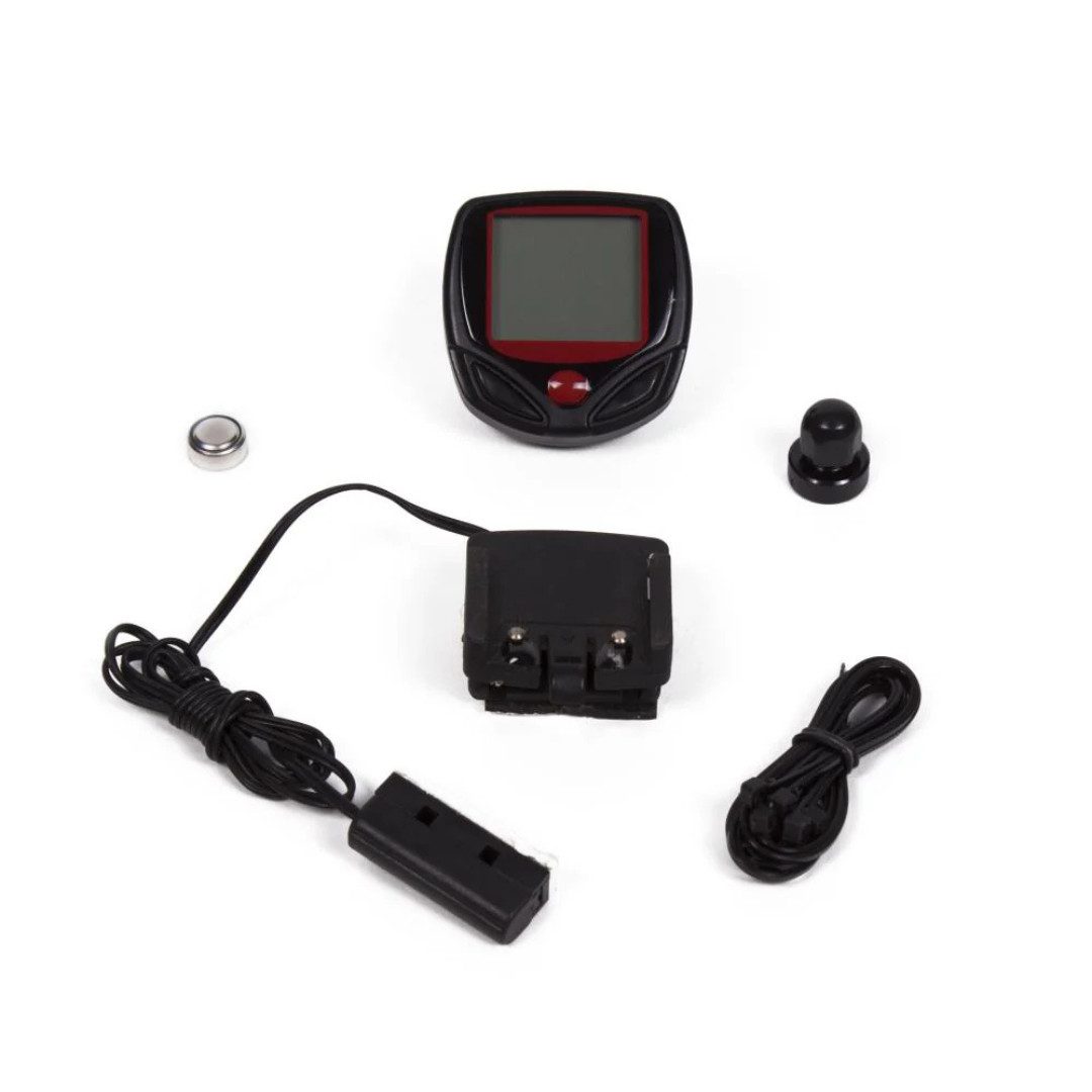 BENSON Fahrradcomputer Fahrradcomputer LCD Kabelgebunden 14 Funktionen Fahrradtacho (1-St., Set), 14 Funktionen, Kabelgebundene Datenübertragung – Bild 3 von 5