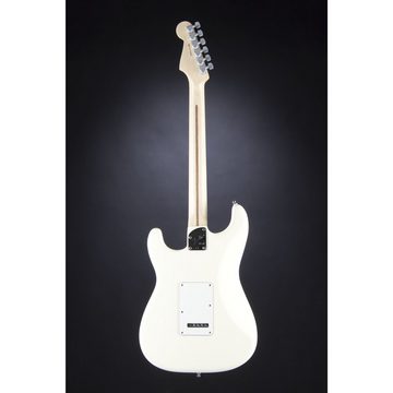 Fender E-Gitarre, Jeff Beck Stratocaster Olympic White - E-Gitarre