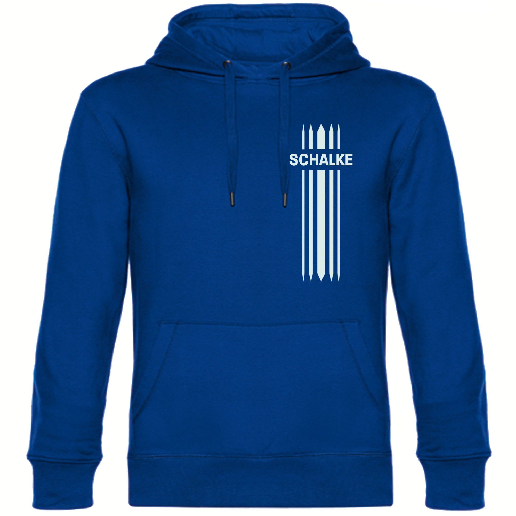 multifanshop Kapuzensweatshirt Schalke - Streifen - Hoodie günstig online kaufen