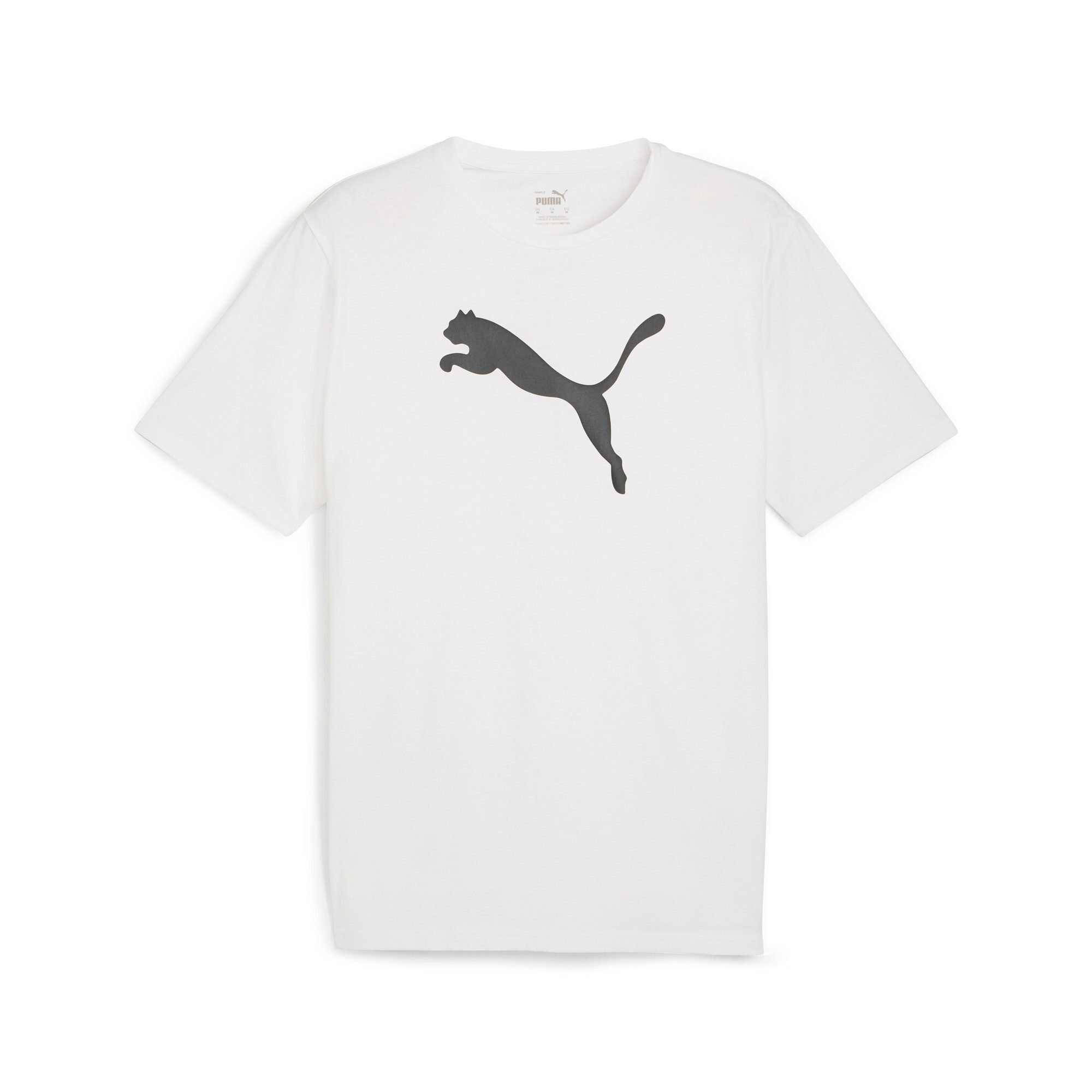 PUMA Fußballtrikot TEAMRISE LOGO JERSEY COTTON für Fußball, Kurzarm, sportlicher Stil, aus Baumwolle