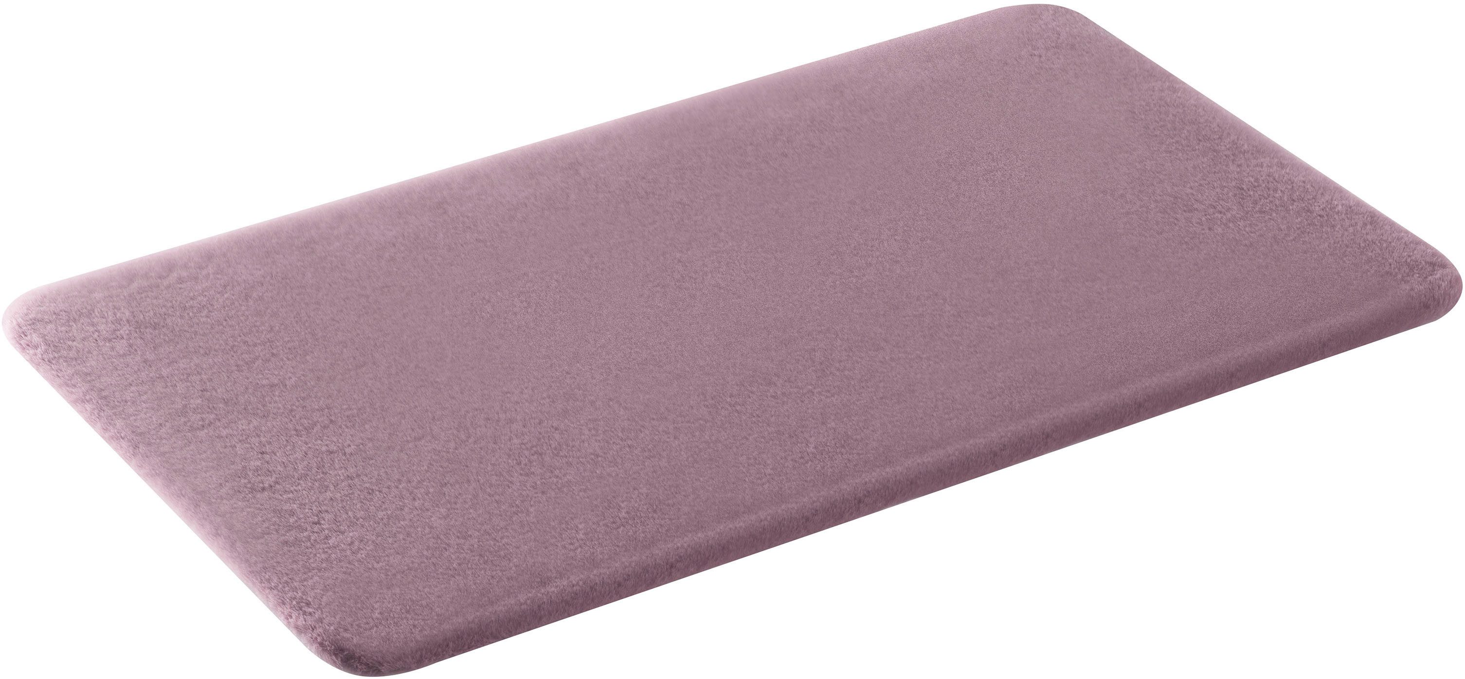 my home Badematte Valeria, Kaninchenfell-Haptik, Höhe günstig online kaufen