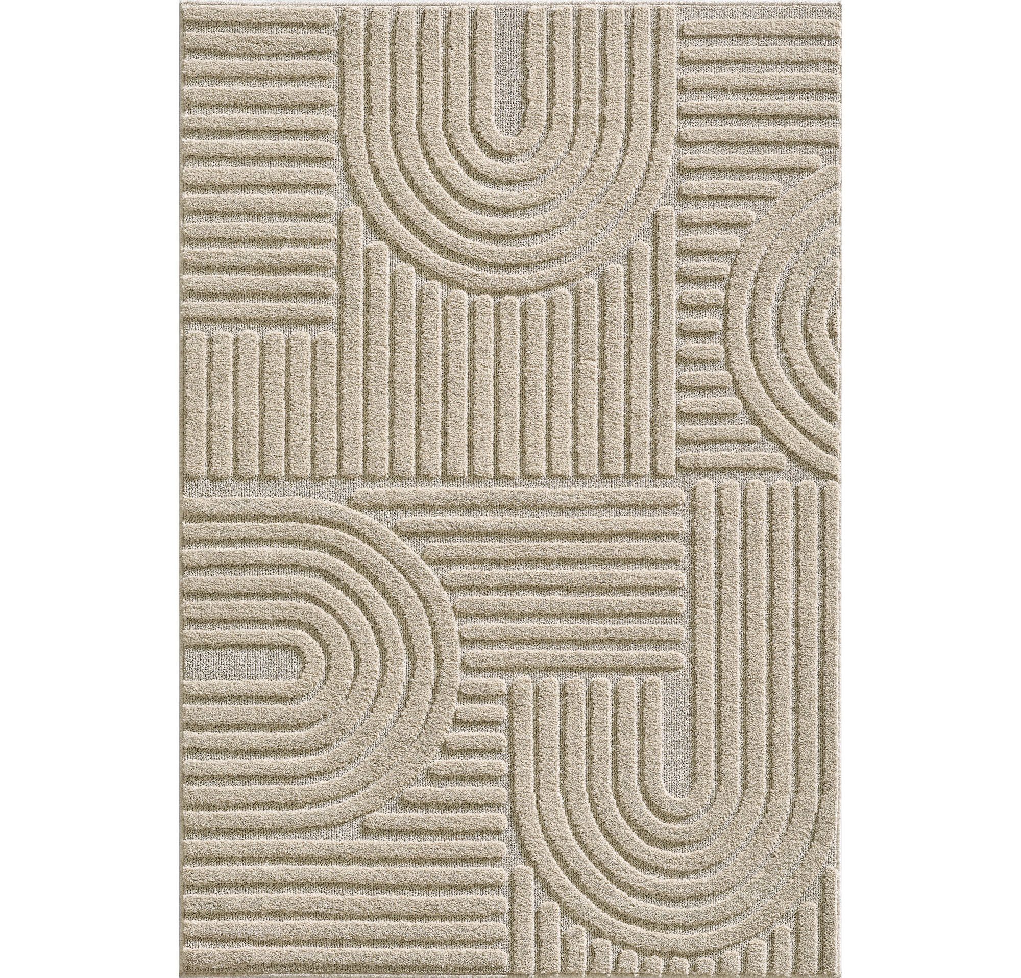 KADIMA DESIGN Teppich Skandi-Boho Muster Polypropylen günstig online kaufen