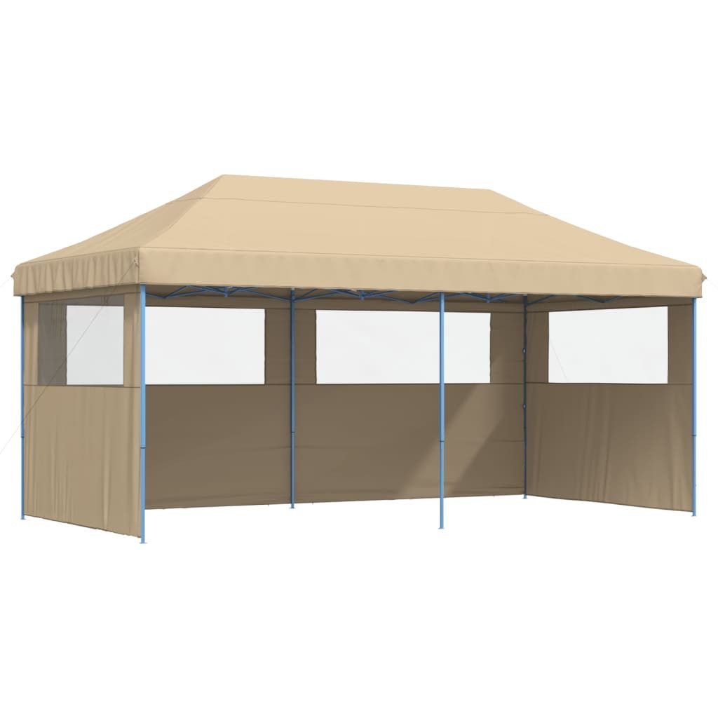 Pavillon Pavillon Gartenpavillon Partyzelt Faltbar Pop-Up mit 3 Seitenteilen Be