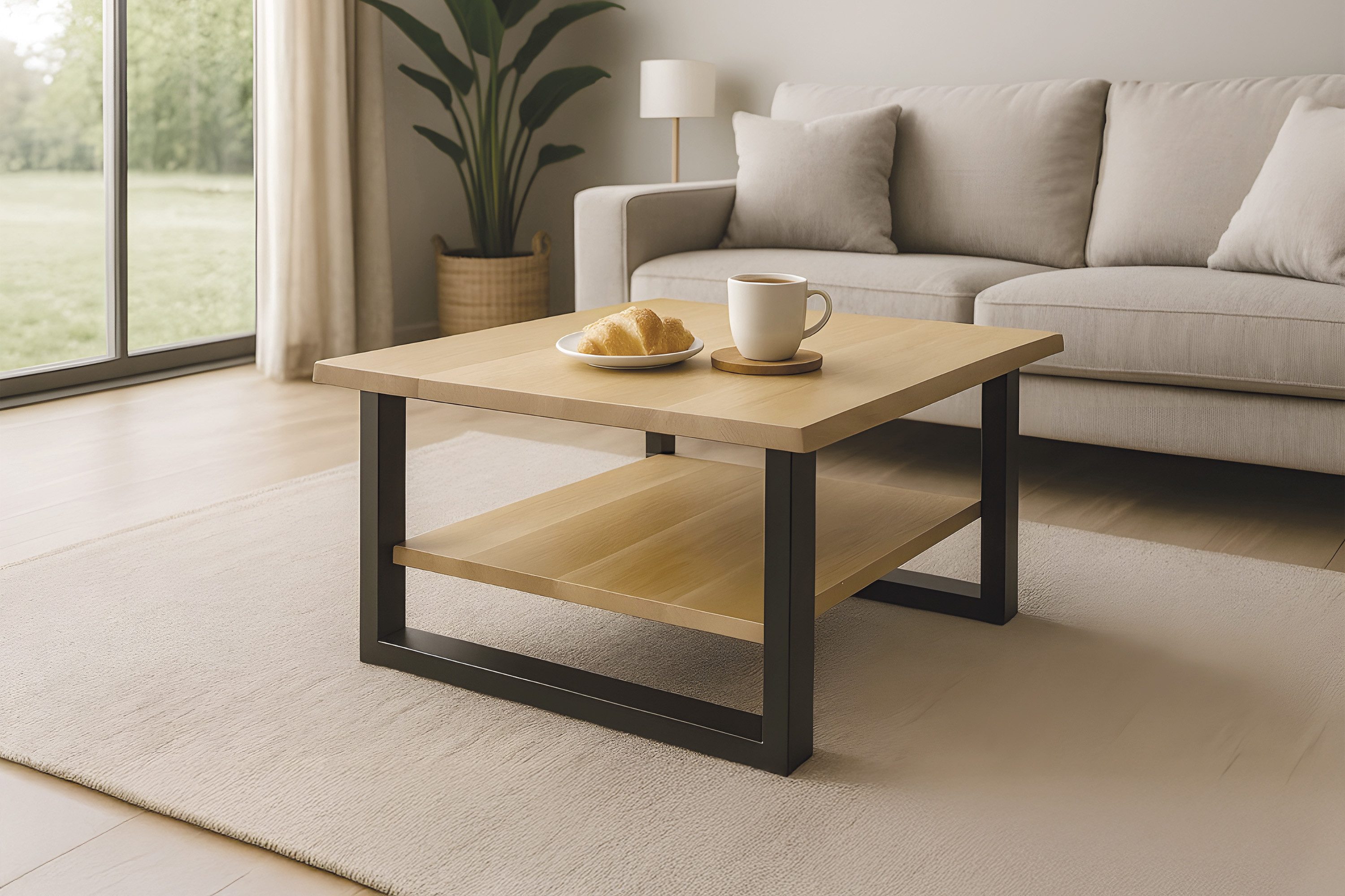 SAM® Couchtisch Patricia, Baumkante, Akazie, Eiche günstig online kaufen