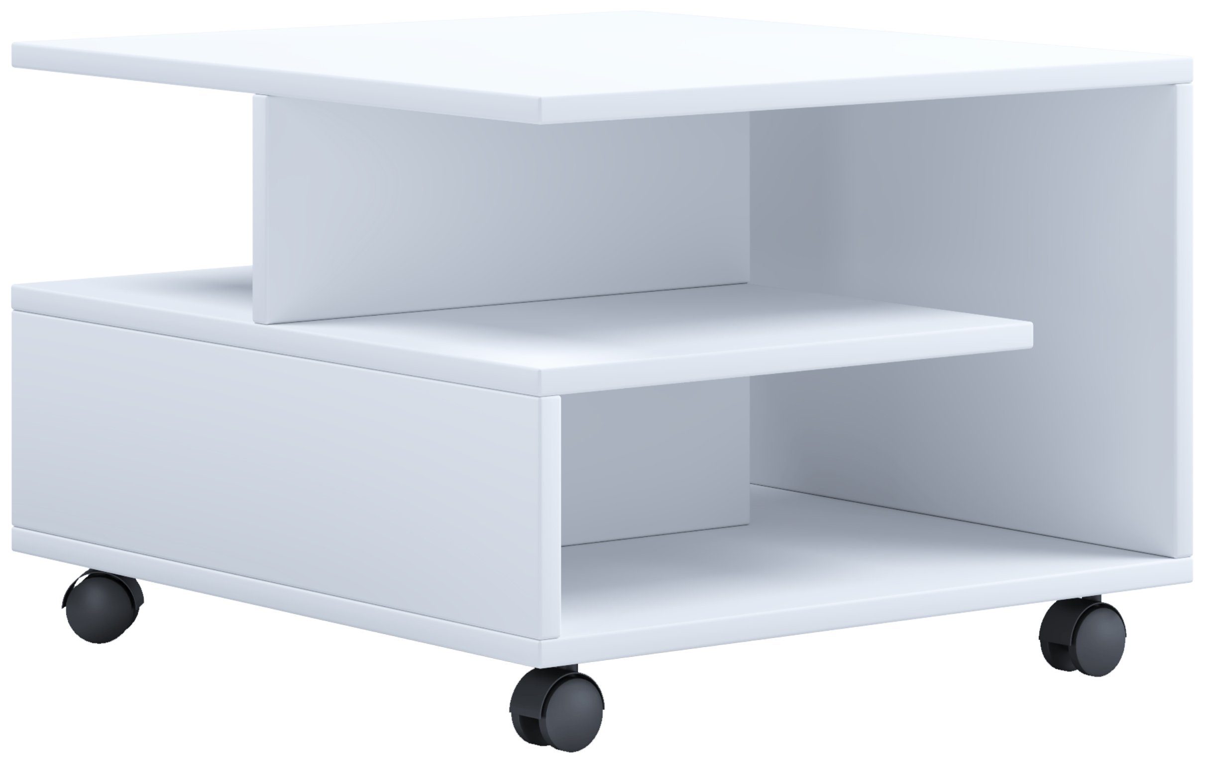 VCM Couchtisch Holz Sofatisch Couchtisch Rollen rollbar Stango S günstig online kaufen