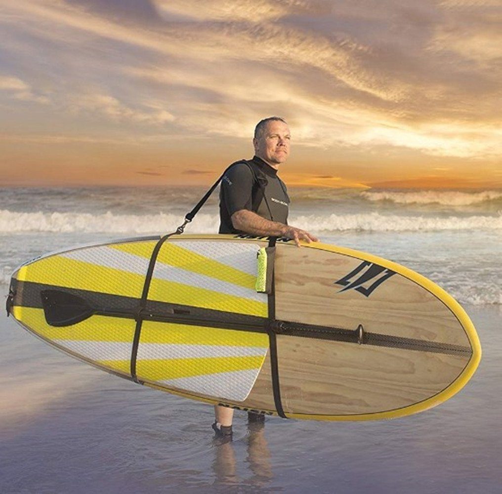 XDeer SUP-Board SUP Schultergurt Board Gurt Paddle Trage Surfboard Longboard Trageriemen Verstellbarer Tragegurt,Kajak Gurt, Paddleboard Zubehör