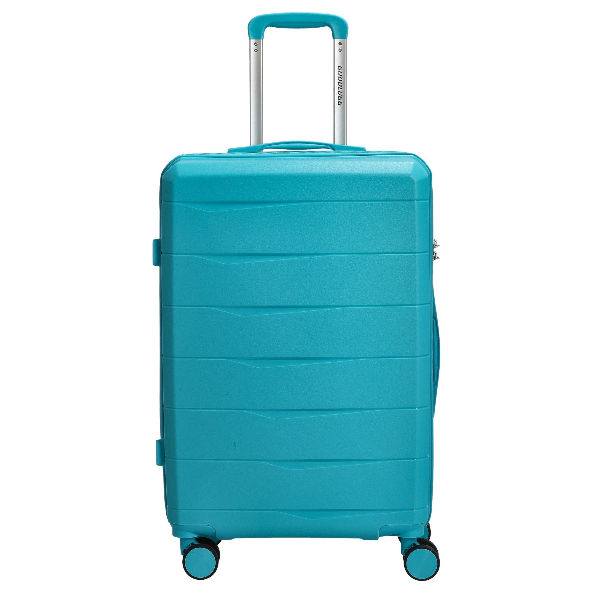 D&N Koffer Travel Line 2900 - 4-Rollen-Trolley M 65 cm (mint), 4 Rollen Rollen