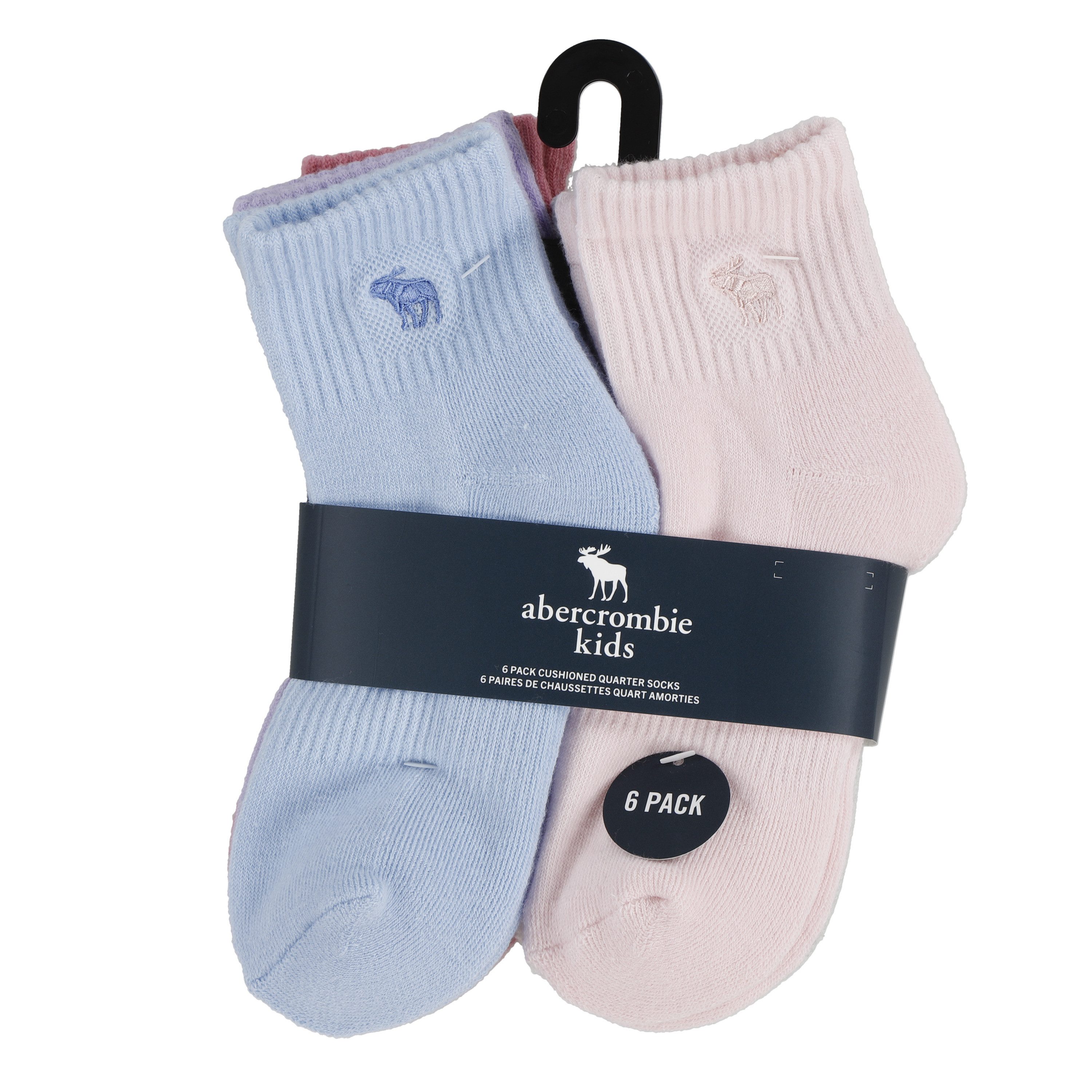 Abercrombie Kids Basicsocken AFHN 6PK ANKLE SOCK (6-Paar)