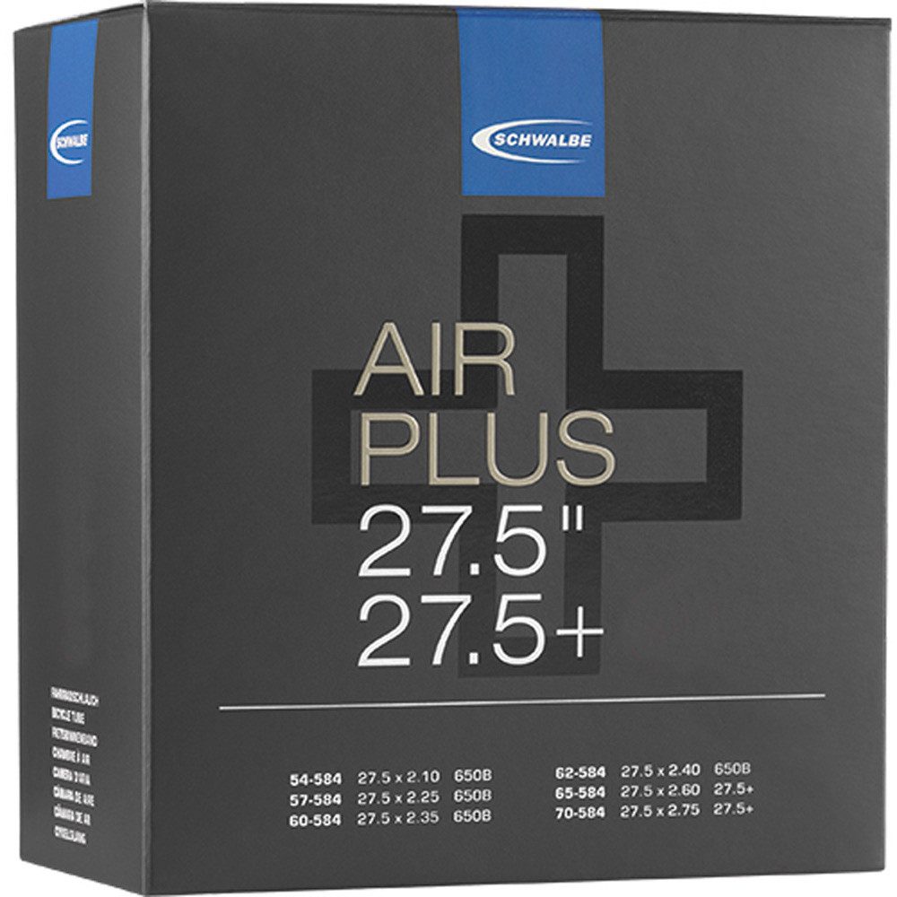 Fahrradschlauch Schwalbe Schlauch AIR Plus 27,5Zoll 54-70/584mm AV21+-40