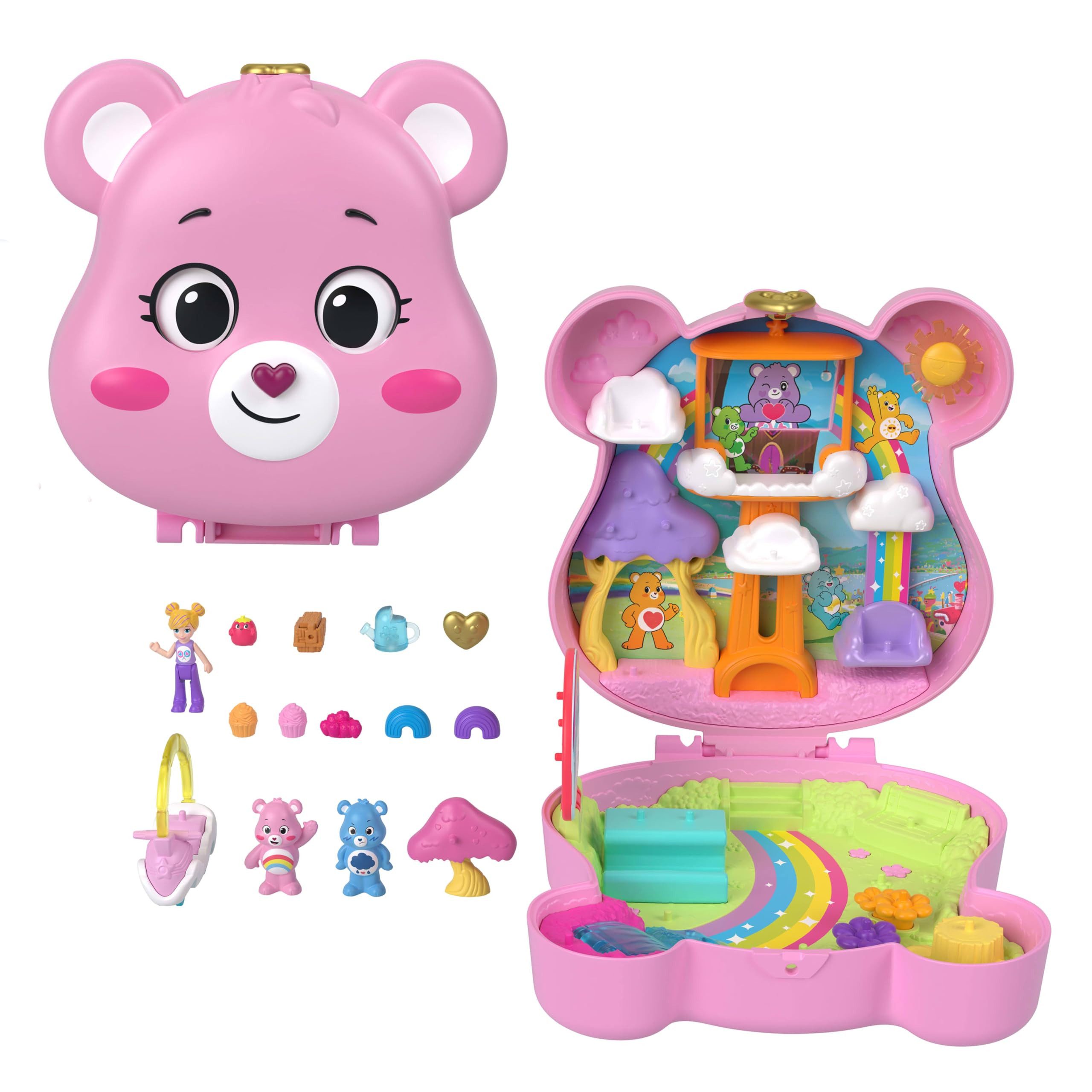 Polly Pocket Spielwelt Polly Pocket x Care Bears Schatulle JCC14, (Set)