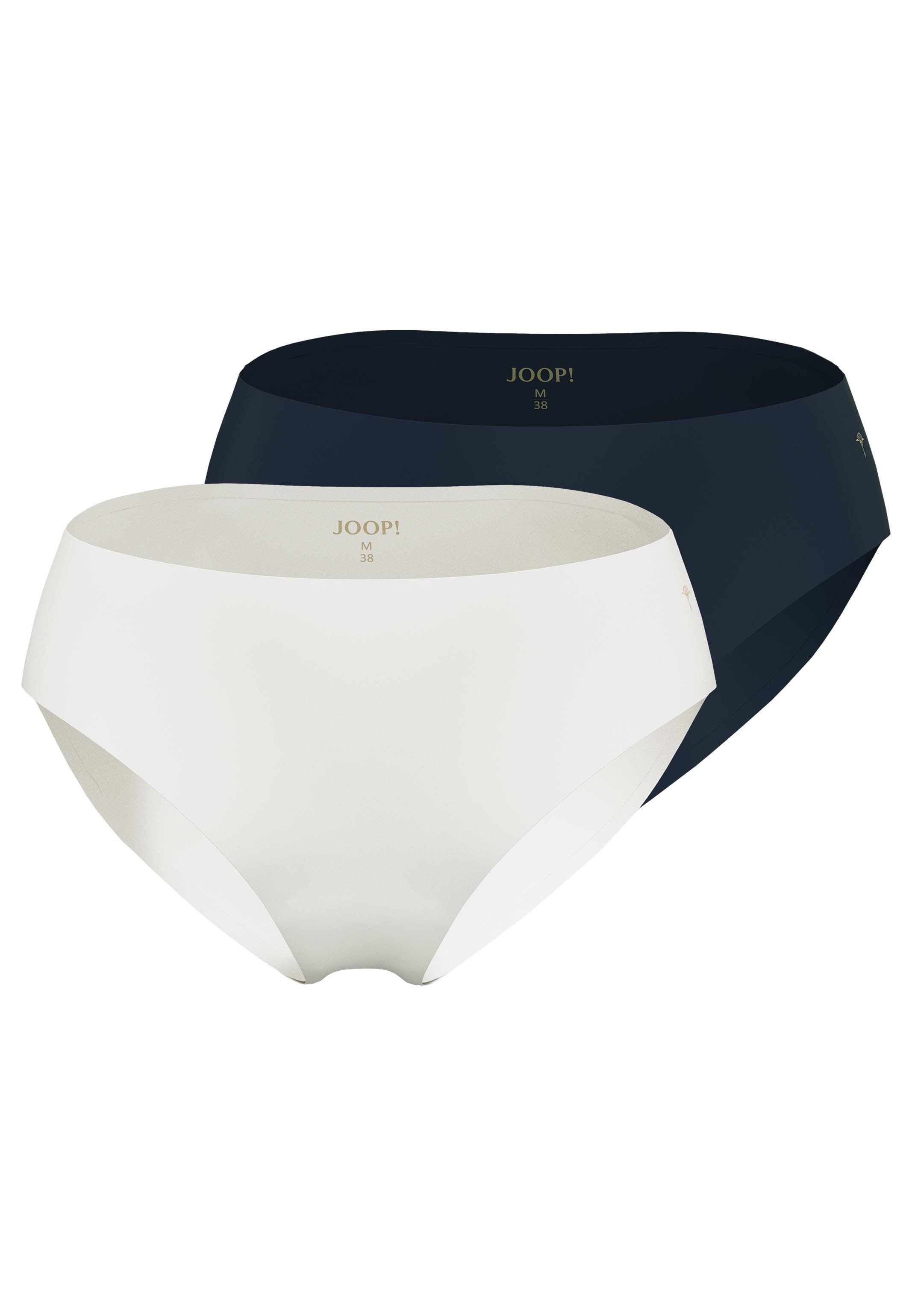 JOOP! Midislip 2er Pack Sensation (Spar-Set, 2-St) Slip - Atmungsaktiv - Hoher Tragekomfort, Flache Abschlüsse