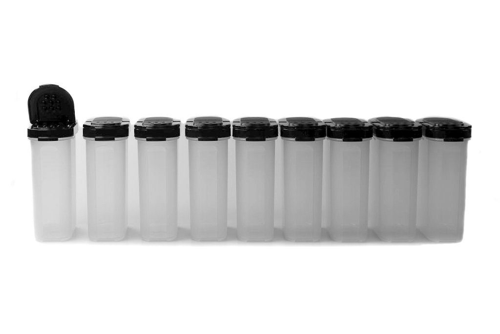 TUPPERWARE Gewürzbehälter 270 ml + SPÜLTUCH Vorratsdose Gewürz-Riese (9)