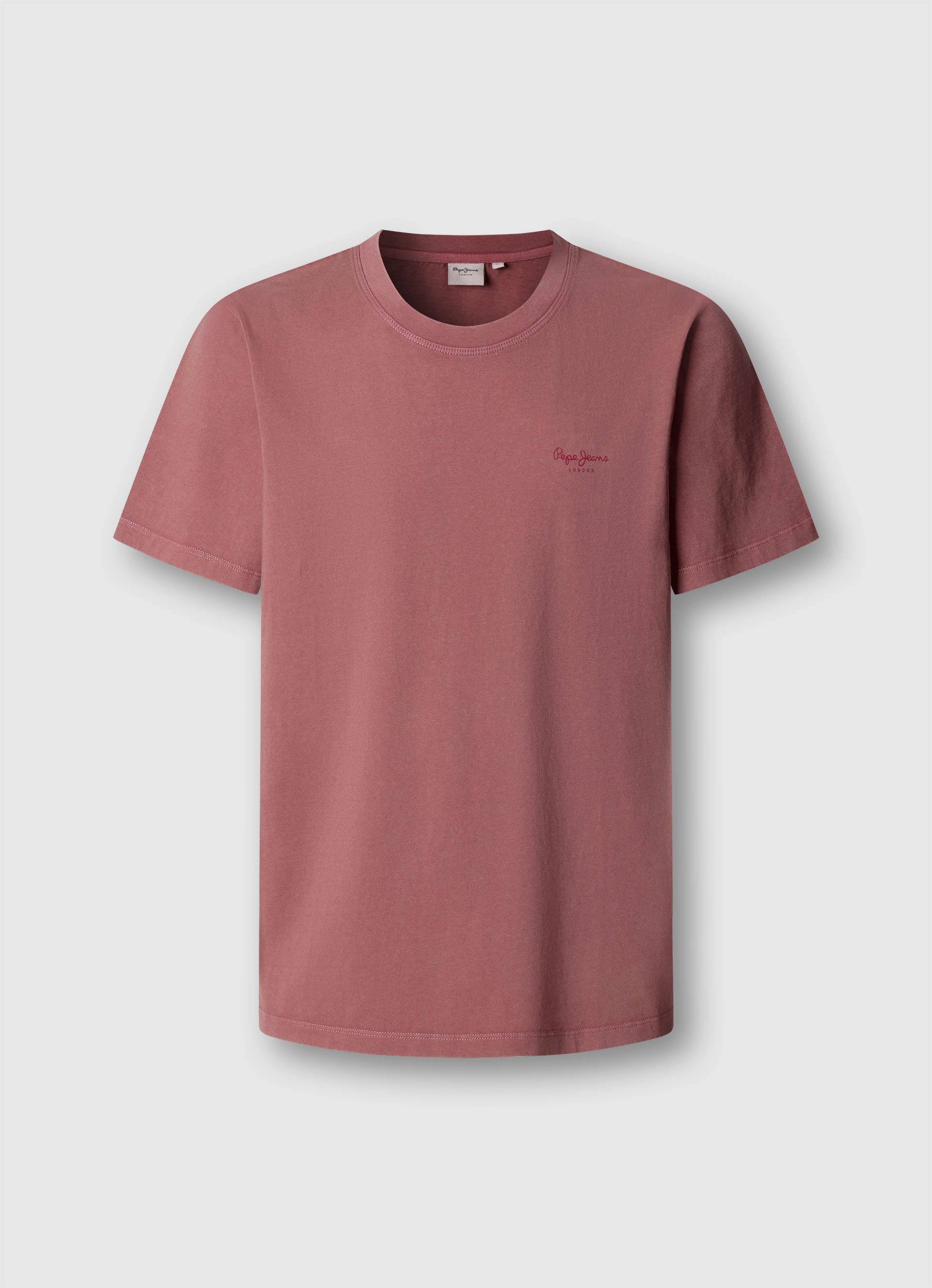 Pepe Jeans T-Shirt JACKO mit kleinem Ton-in-Ton Logoschriftzug