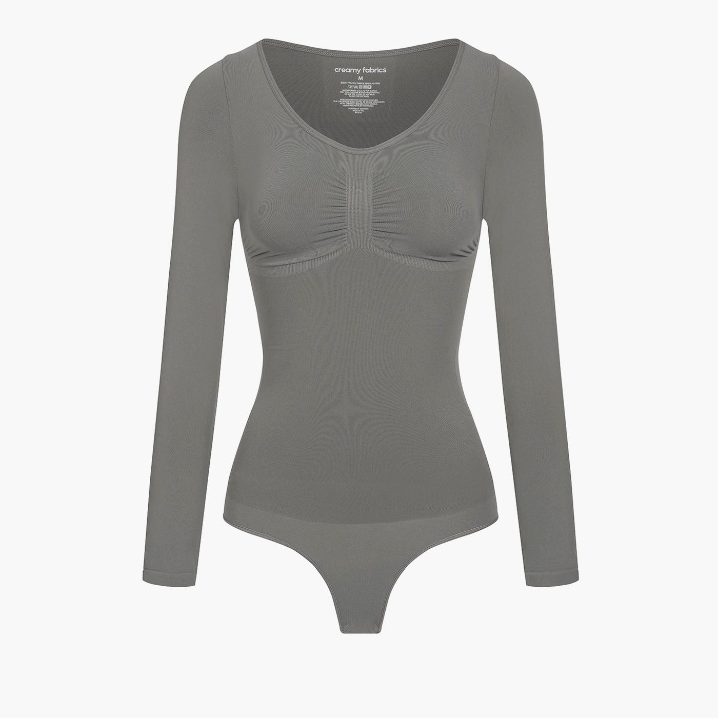 Creamy Fabrics Miederbody Bodysuit Sculpting Shapewear Longsleeve mit Strin günstig online kaufen