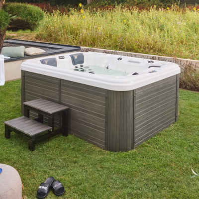 HOME DELUXE Whirlpool Outdoor Whirlpool BEACH, (3-tlg)