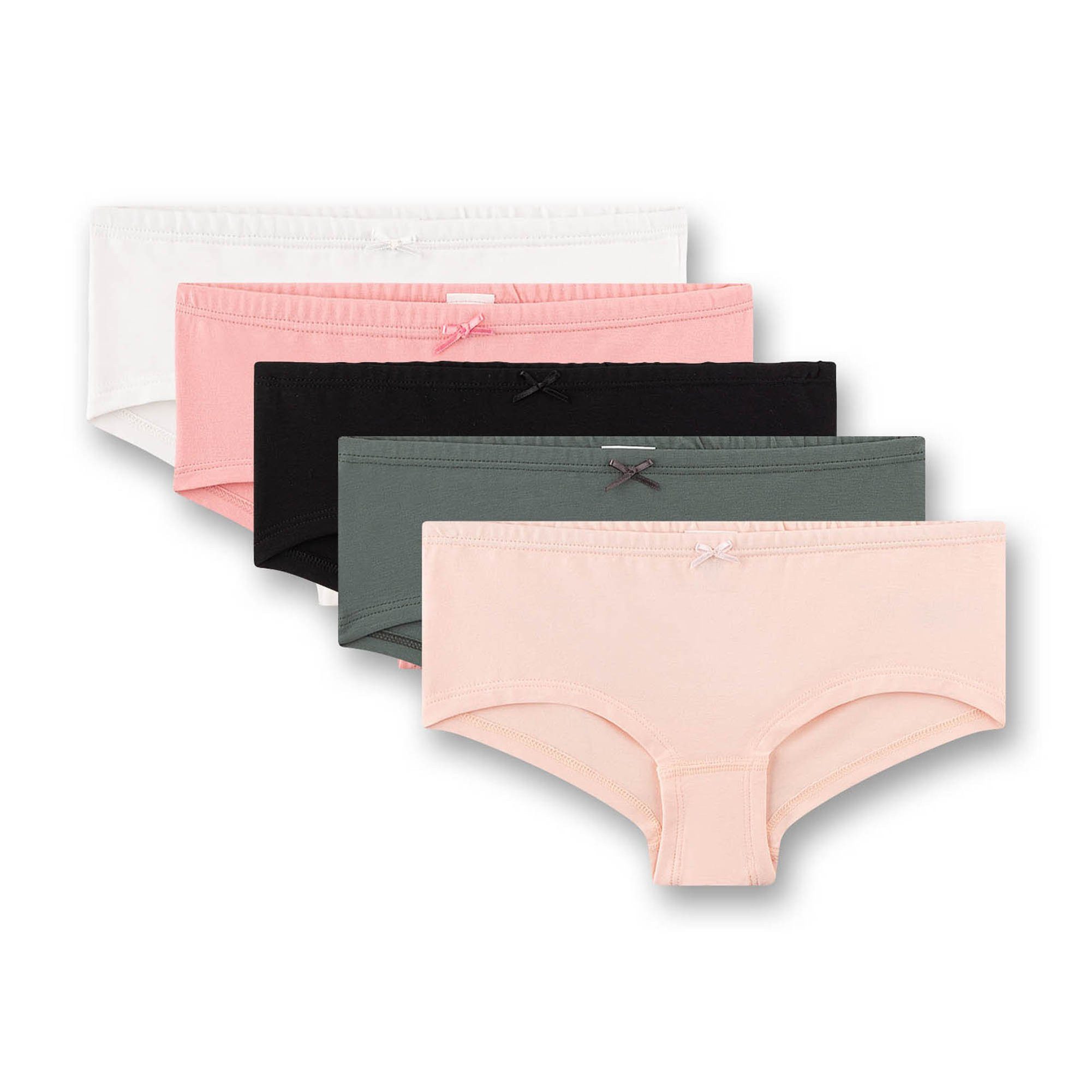 Sanetta Slip Mädchen Slip 5er Pack Baumwollmischung (Packung, 5er Pack)