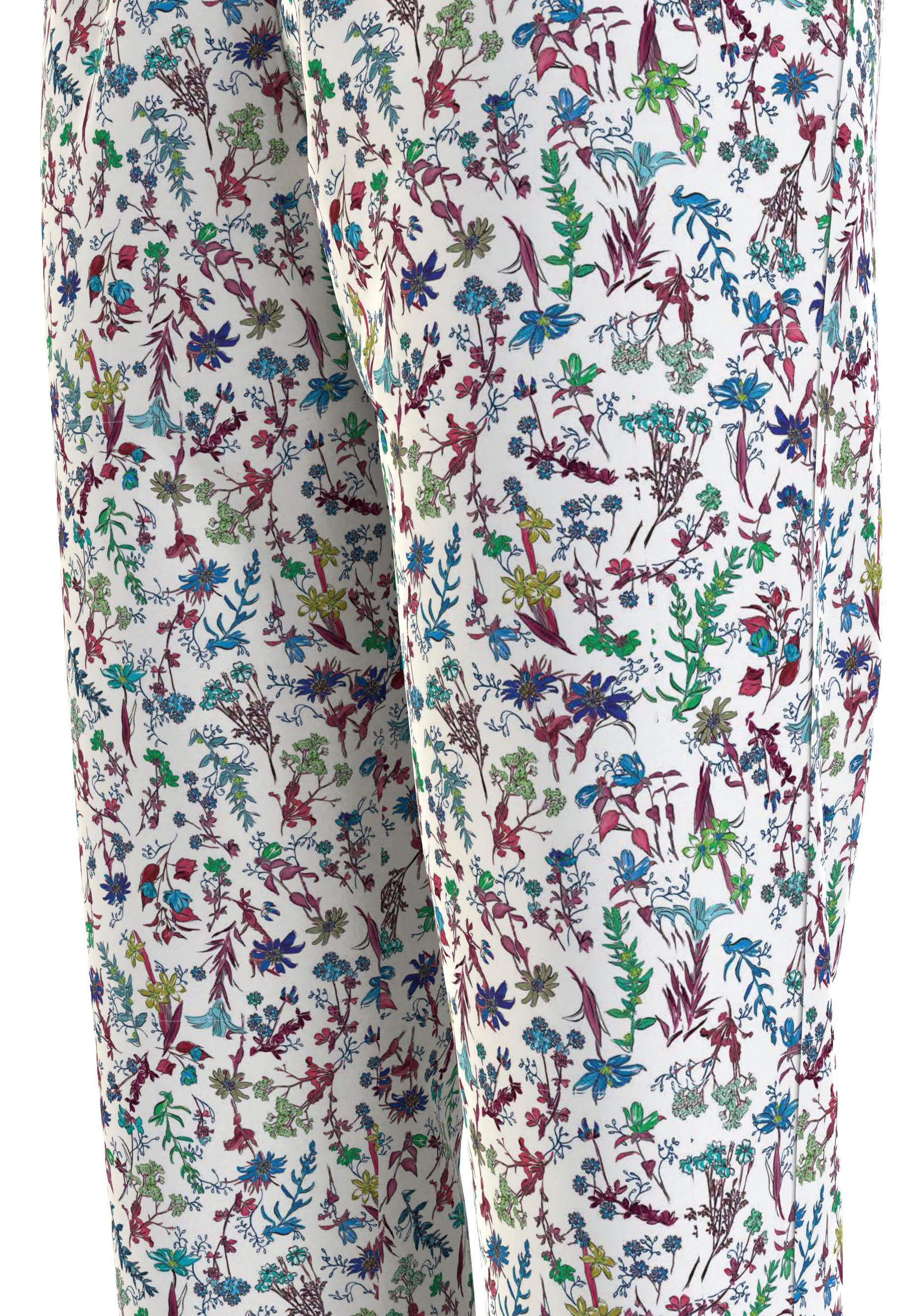 Underwear WOVEN Tommy Schlafhose TH PANTS in floralem Muster farbefrohem Hilfiger