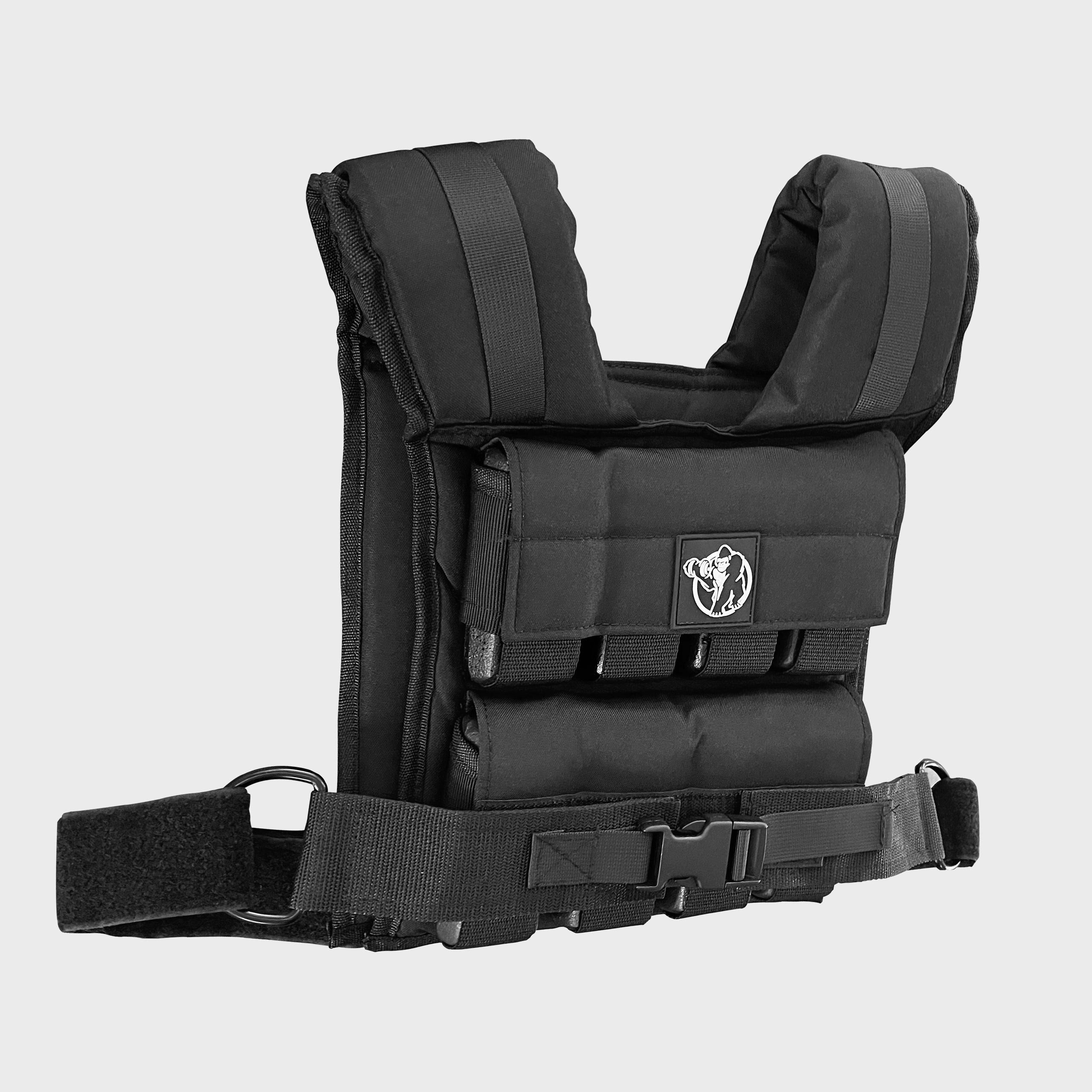 GORILLA SPORTS Gewichtsweste Gewichtsweste - Verstellbar 10/20/30 kg, (1-tlg)