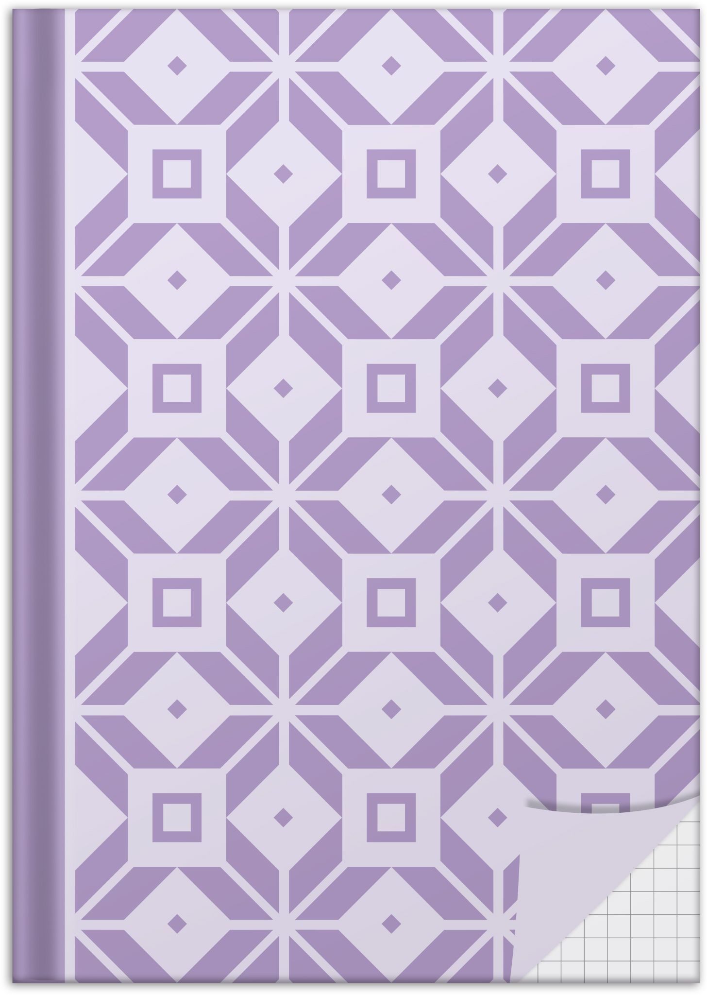 RNK Notizbuch RNK Kladde Berry kariert A5 96Bl