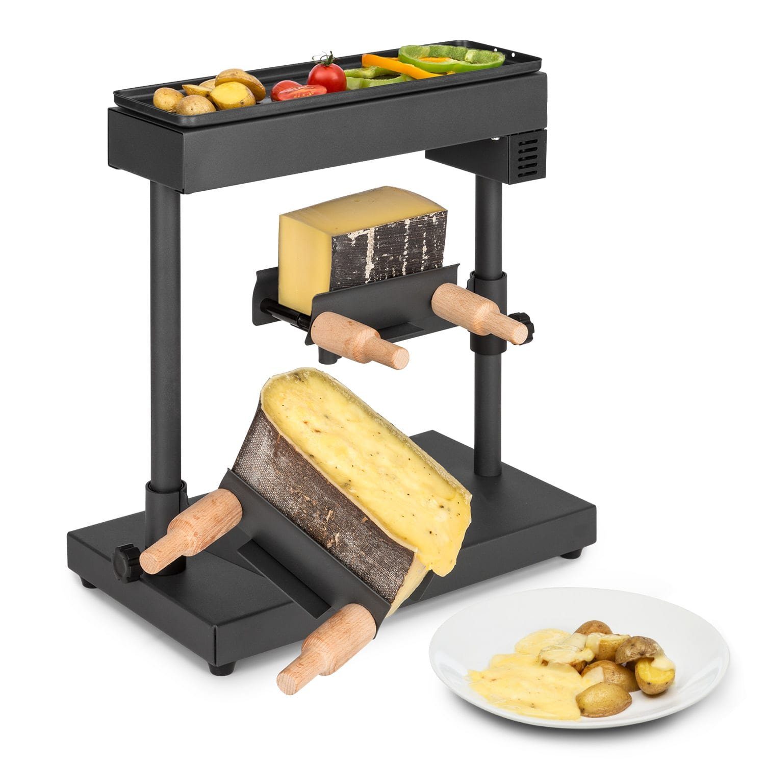 Klarstein Raclette und Fondue-Set Appenzell XL, 600 W