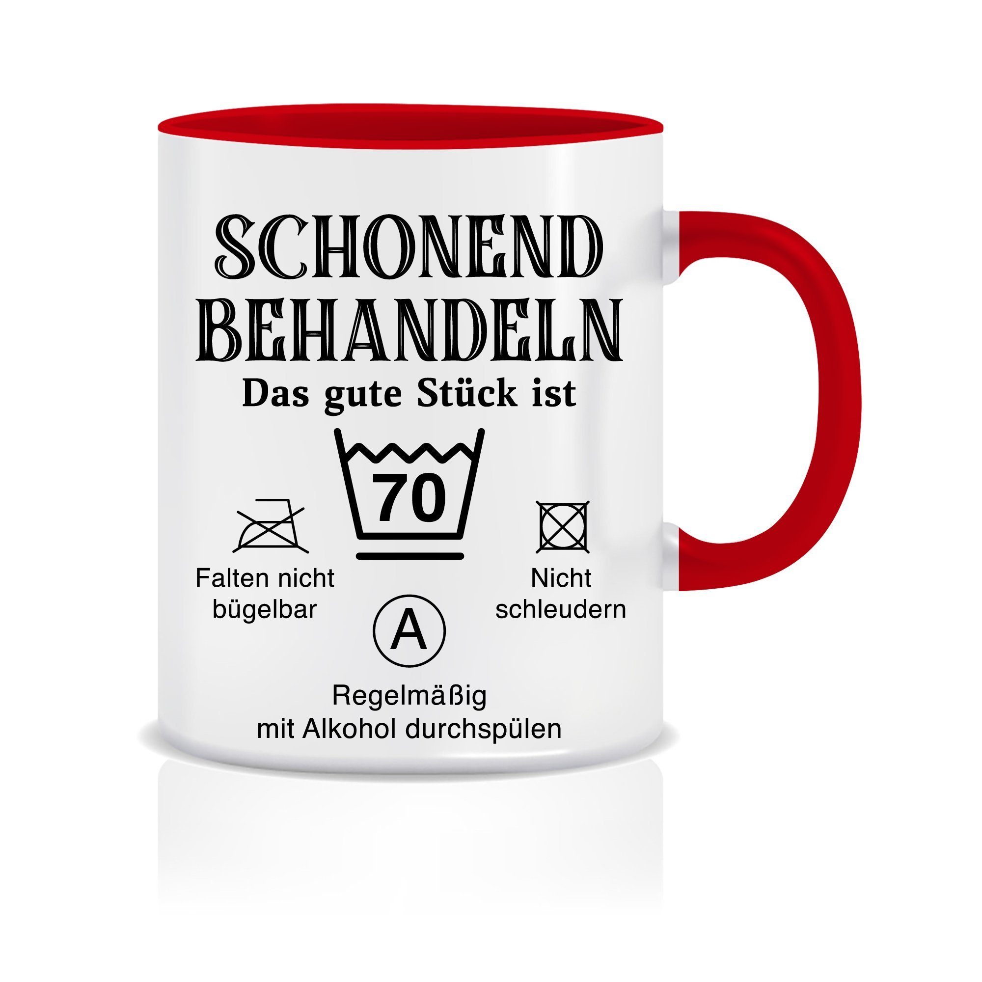 Giftandprint Tasse Runder Geburtstag 30 Geschenk 30er - 90er Geschenkidee Vater Männer, 70-tlg., Inkl. Geschenkbox, beidseitig, 30er Geburtstag, 50er Geburtstag