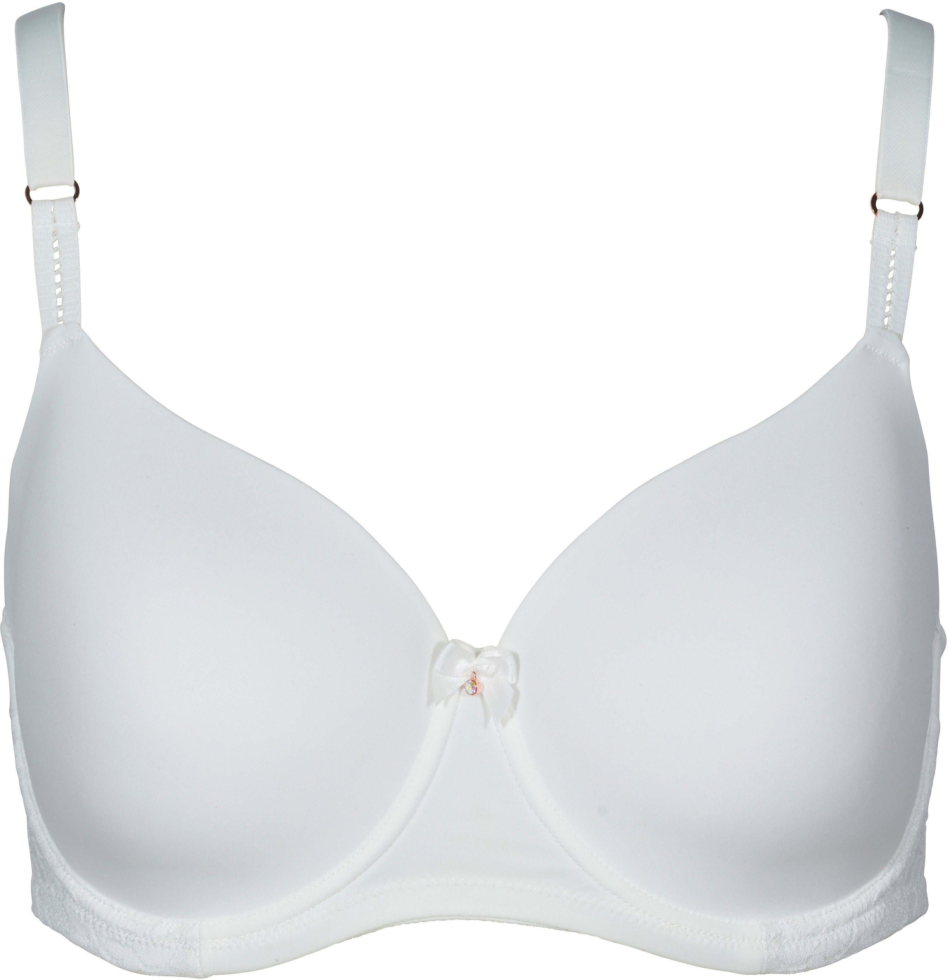 After Eden D-cup & up Schalen-BH FARO verstellbare Träger, mit Schale, mit Bügel, mit Spitze, mit Schleife