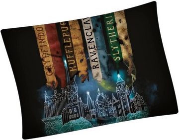 Bettwäsche Harry Potter Wende Bettwäsche Hogwarts Kopfkissen Bettdecke 135x200 cm, Harry Potter, Baumwolle, 2 teilig, 100% Baumwolle